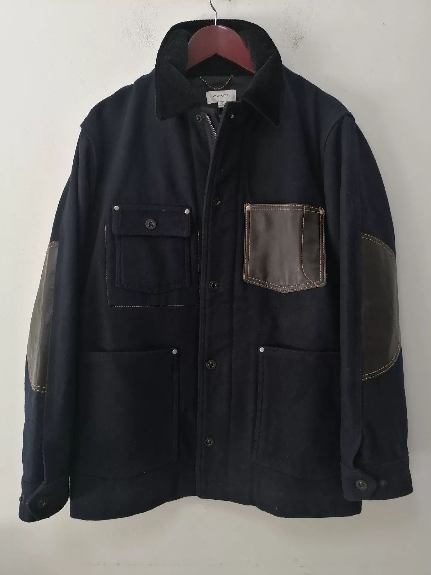 Coach Coach Wool Blend Coat Size US L / EU 52-54 / 3 - 2 Thumbnail