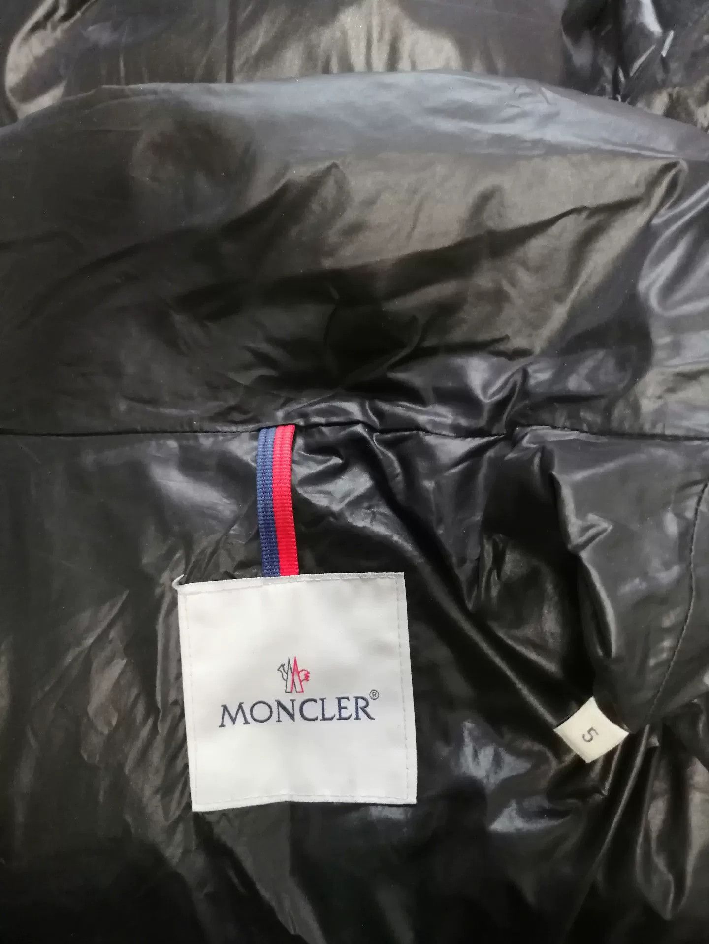 Moncler Moncler Black Striped Classic Down Jacket Size US XXL / EU 58 / 5 - 6 Thumbnail