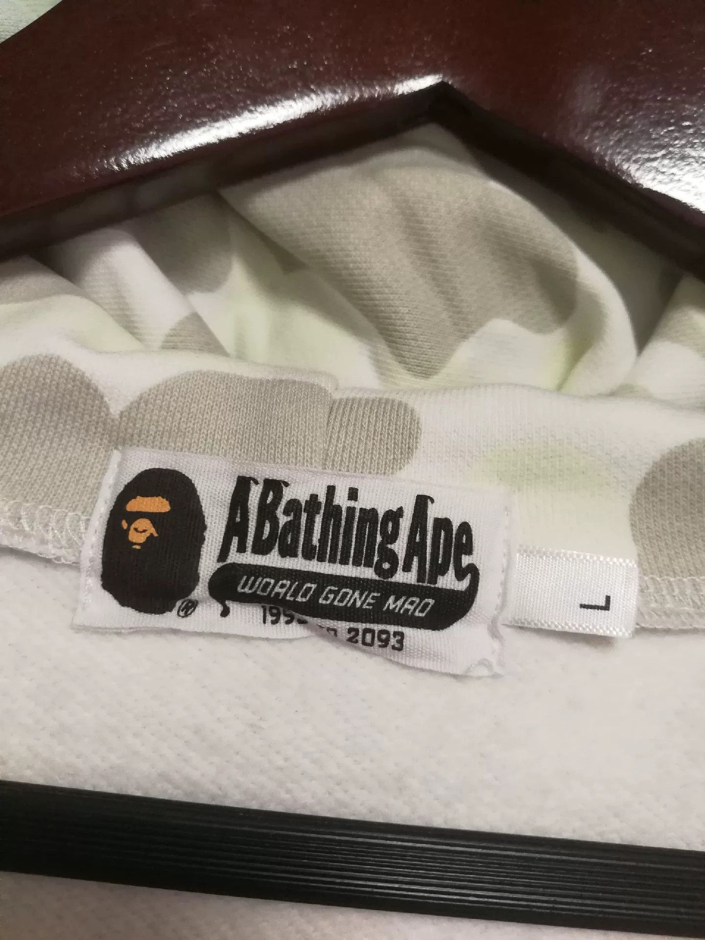 Bape 1993 BAPE Ape Head Camo Zip Hoodie Size US L / EU 52-54 / 3 - 8 Thumbnail