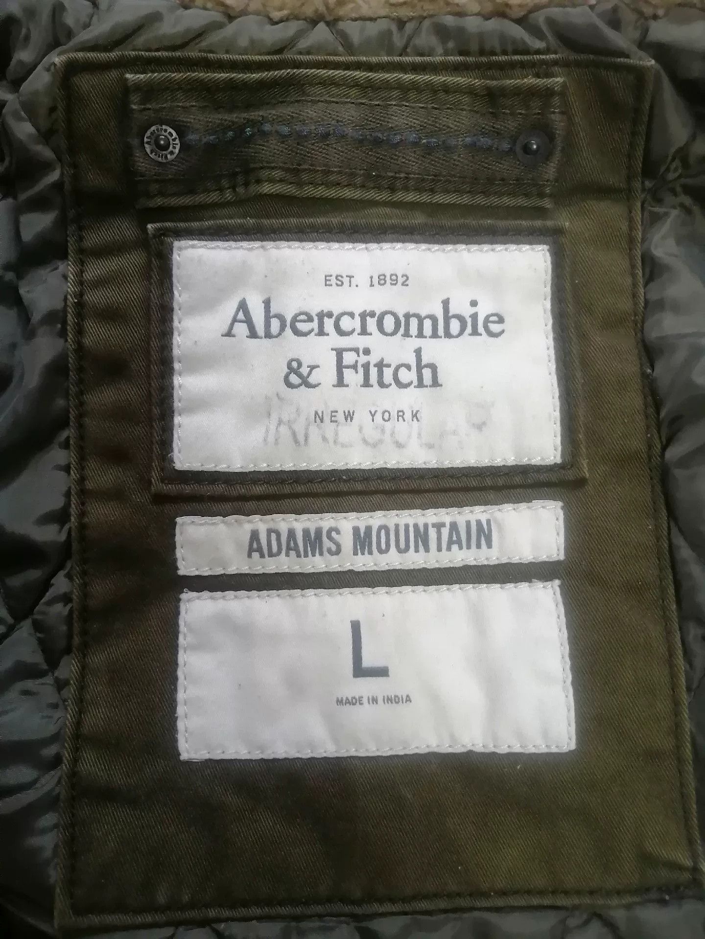 Abercrombie & Fitch A&F Vintage Distressed Cotton Jacket Size US L / EU 52-54 / 3 - 2 Thumbnail