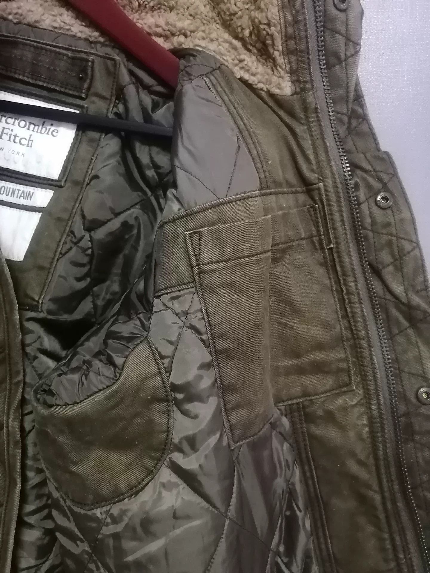 Abercrombie & Fitch A&F Vintage Distressed Cotton Jacket Size US L / EU 52-54 / 3 - 7 Thumbnail