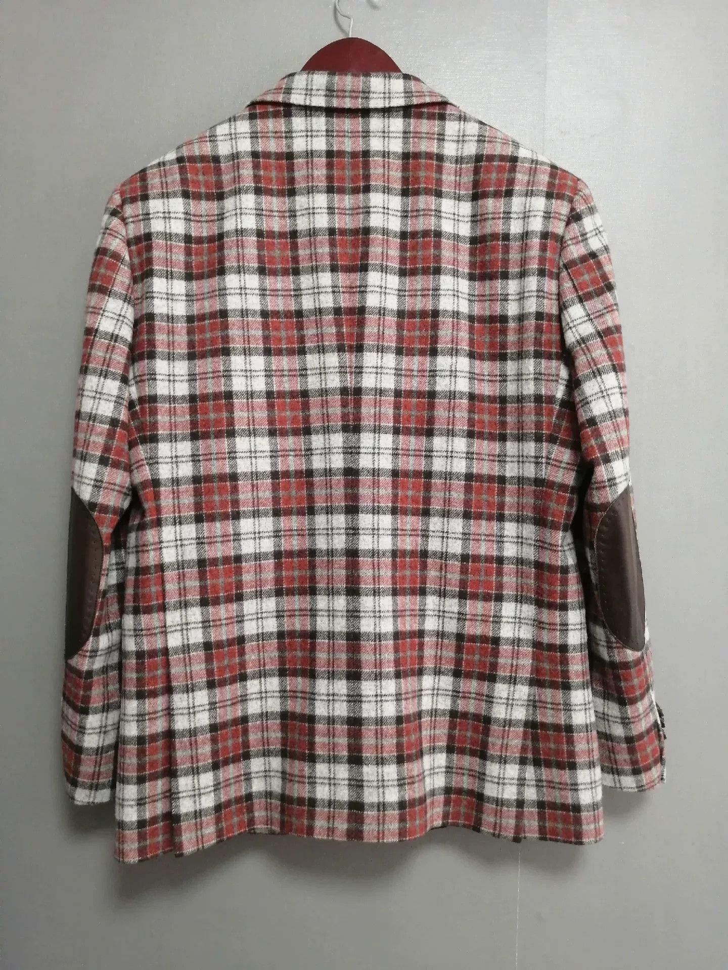 Pal Zileri Pal Zileri Men's Plaid Wool Blazer Size US M / EU 48-50 / 2 - 5 Thumbnail