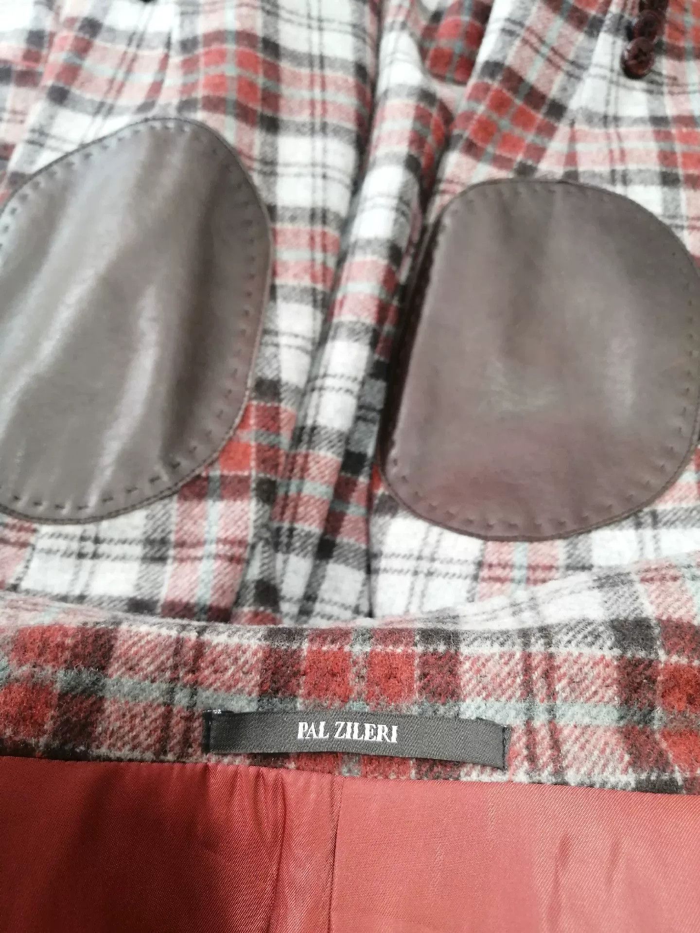 Pal Zileri Pal Zileri Men's Plaid Wool Blazer Size US M / EU 48-50 / 2 - 6 Thumbnail