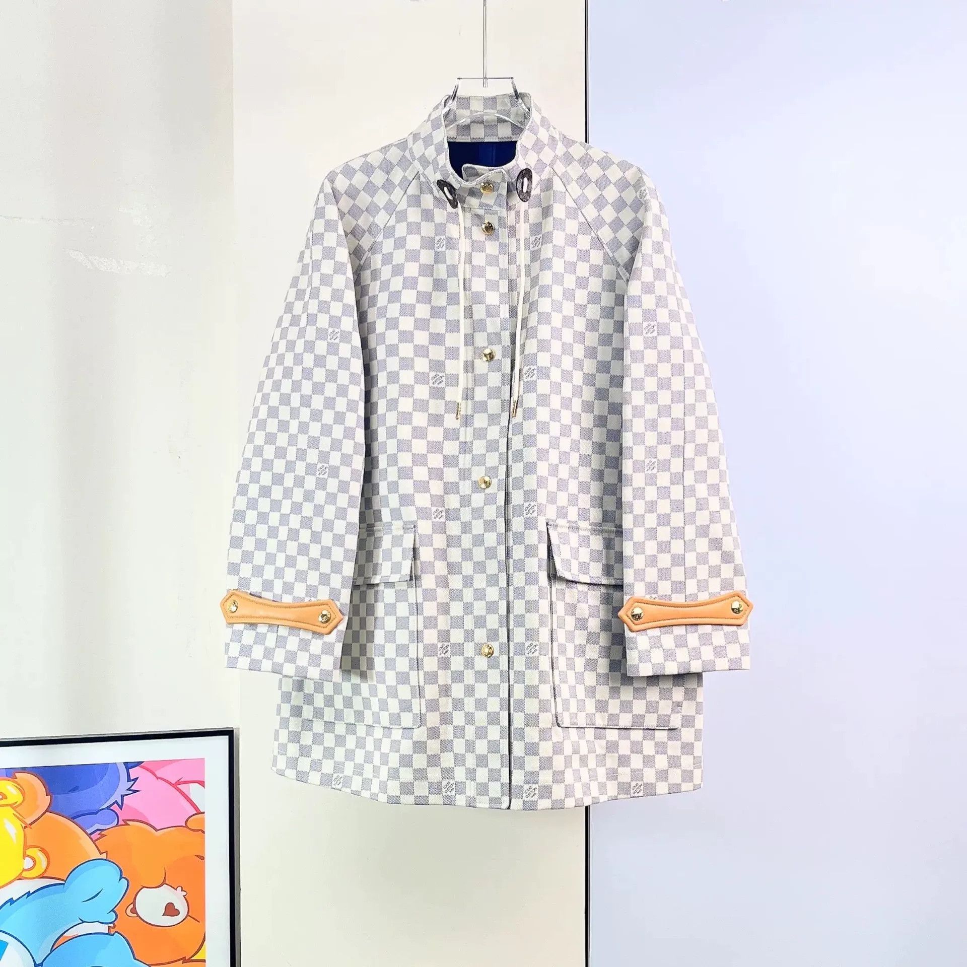 Louis Vuitton Louis Vuitton Damier Check Jacket Size S / US 4 / IT 40 - 3 Thumbnail