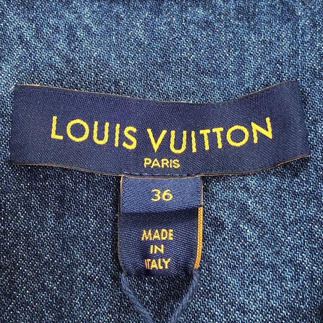 Louis Vuitton LV Denim Tuxedo Jacket Size 36 Size XS / US 0-2 / IT 36-38 - 7 Thumbnail