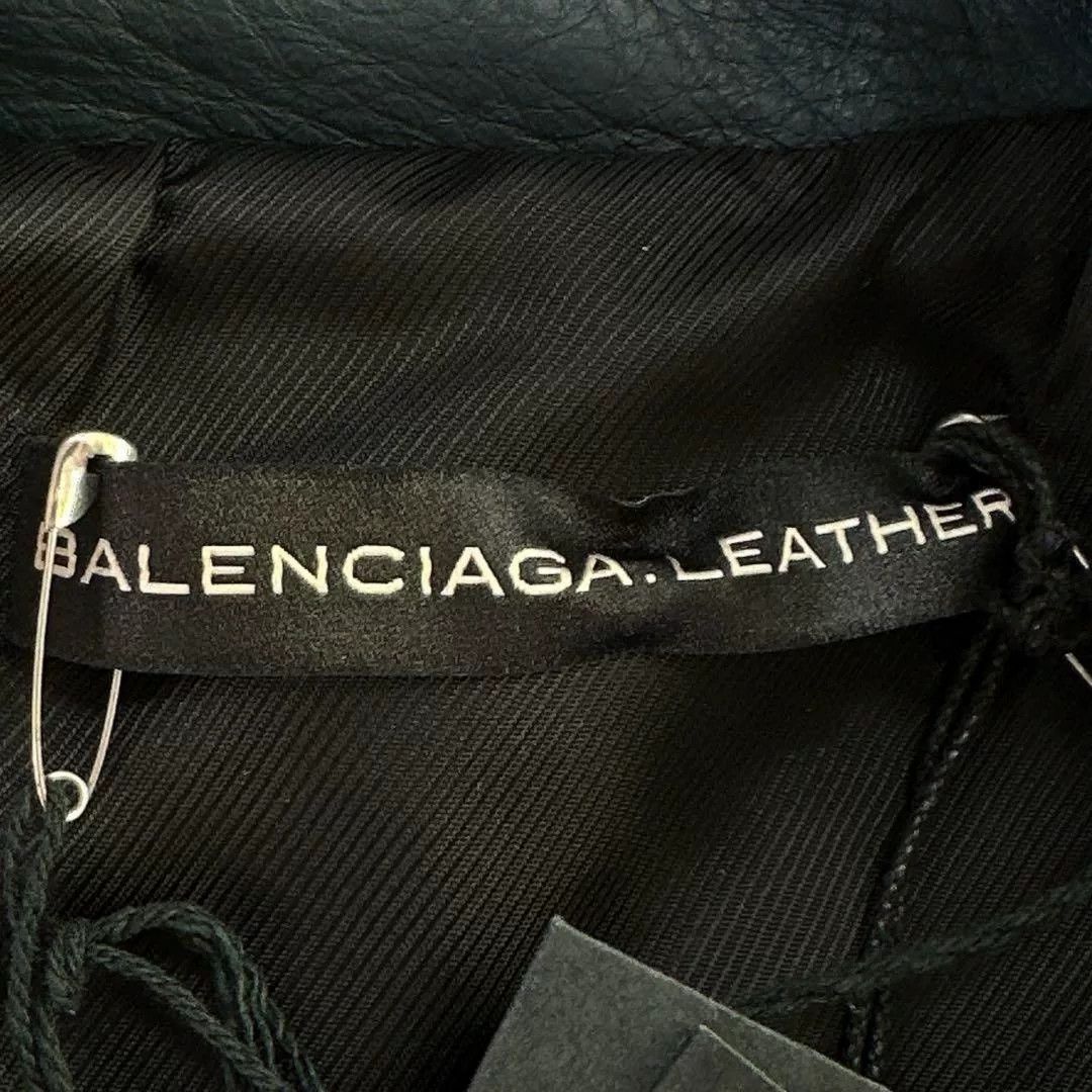 Balenciaga Balenciaga Lambskin Leather Jacket Size 38 Size S / US 4 / IT 40 - 5 Thumbnail