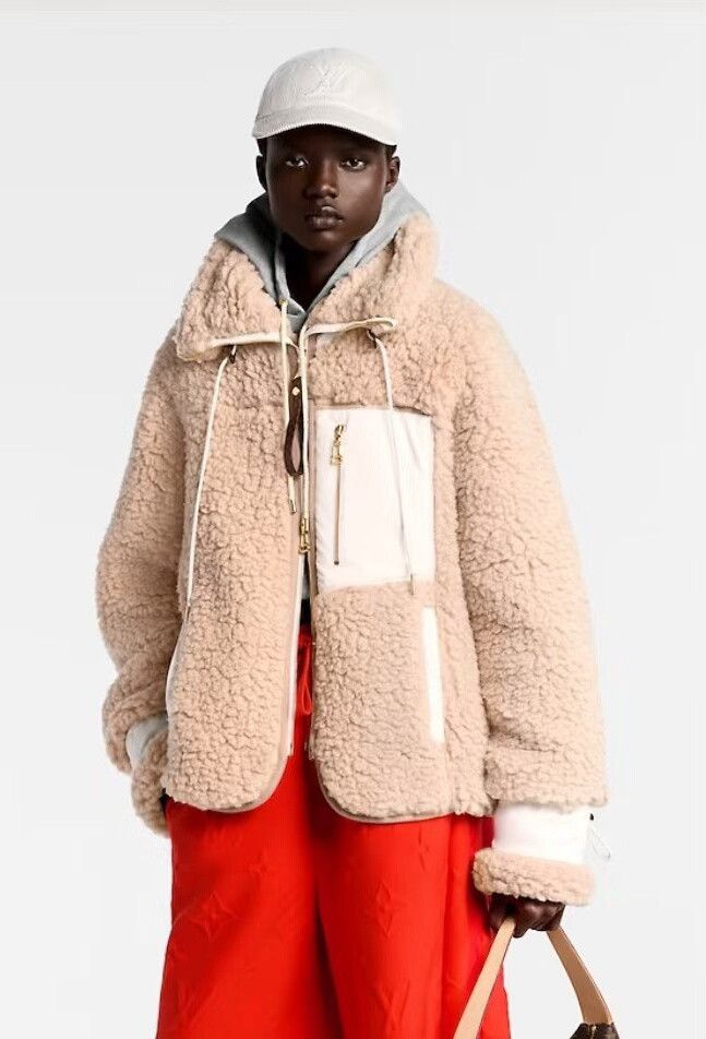 Louis Vuitton LV 25 Khaki Puffer Teddy Jacket Size S / US 4 / IT 40 - 2 Thumbnail