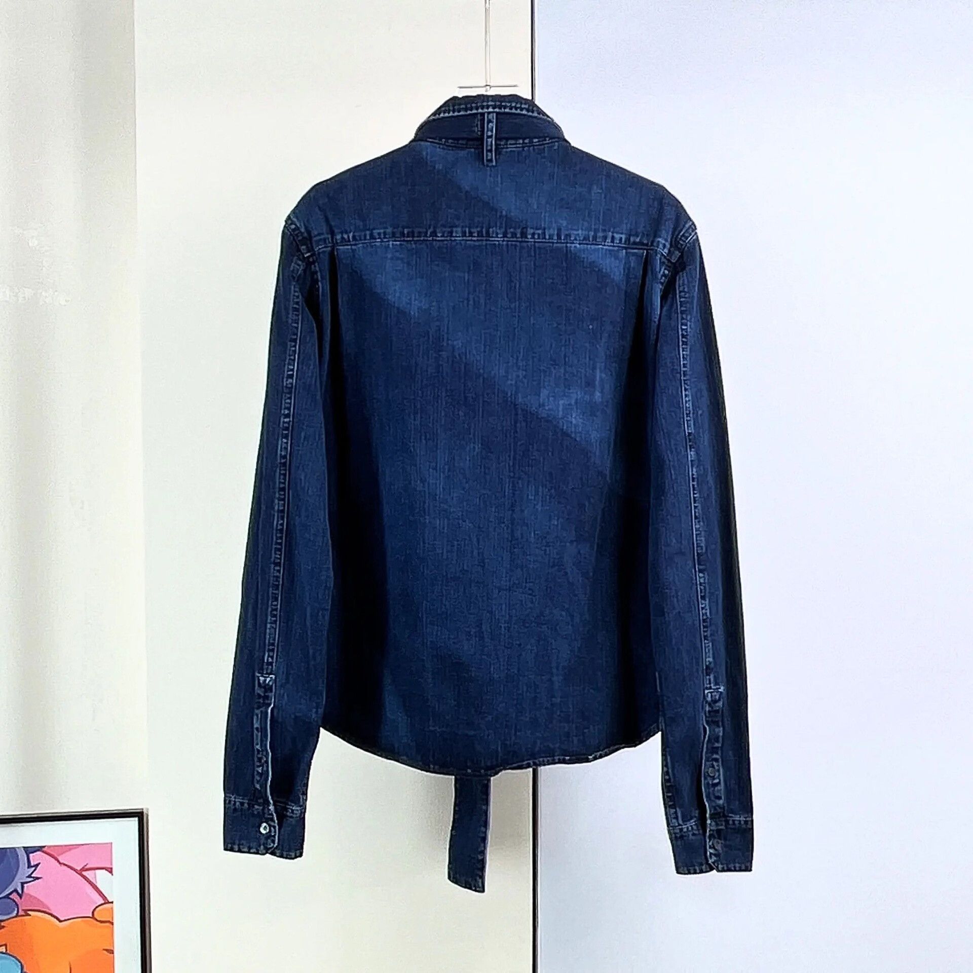 Loewe LOEWE Blue Bow Denim Jacket Size M / US 6-8 / IT 42-44 - 5 Thumbnail