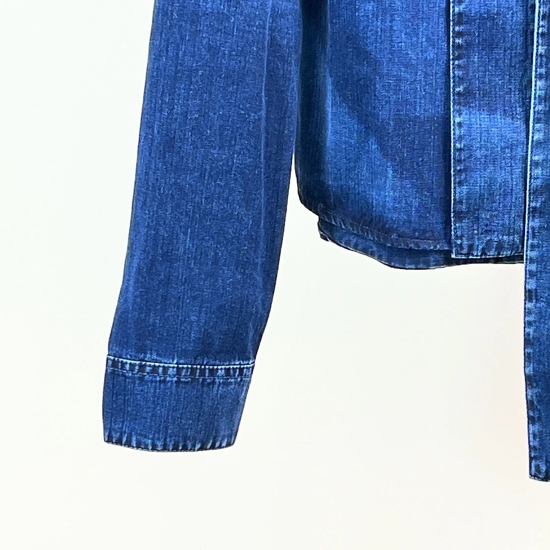 Loewe LOEWE Blue Bow Denim Jacket Size M / US 6-8 / IT 42-44 - 7 Thumbnail