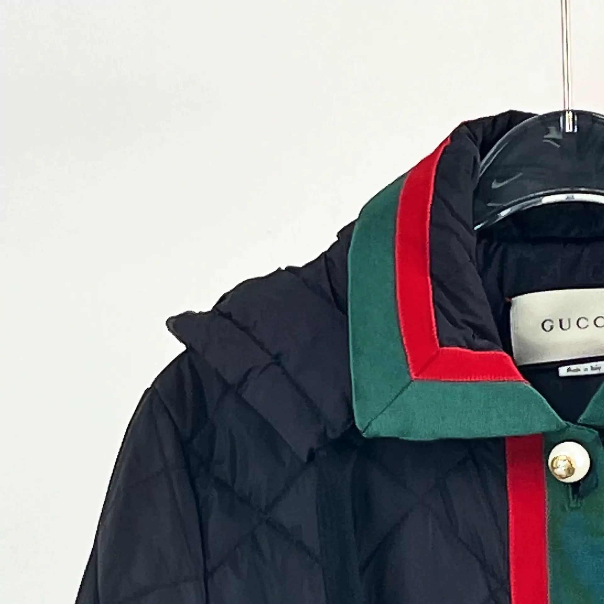 Gucci Gucci Black Mid-Length Hooded Coat Size M / US 6-8 / IT 42-44 - 4 Thumbnail