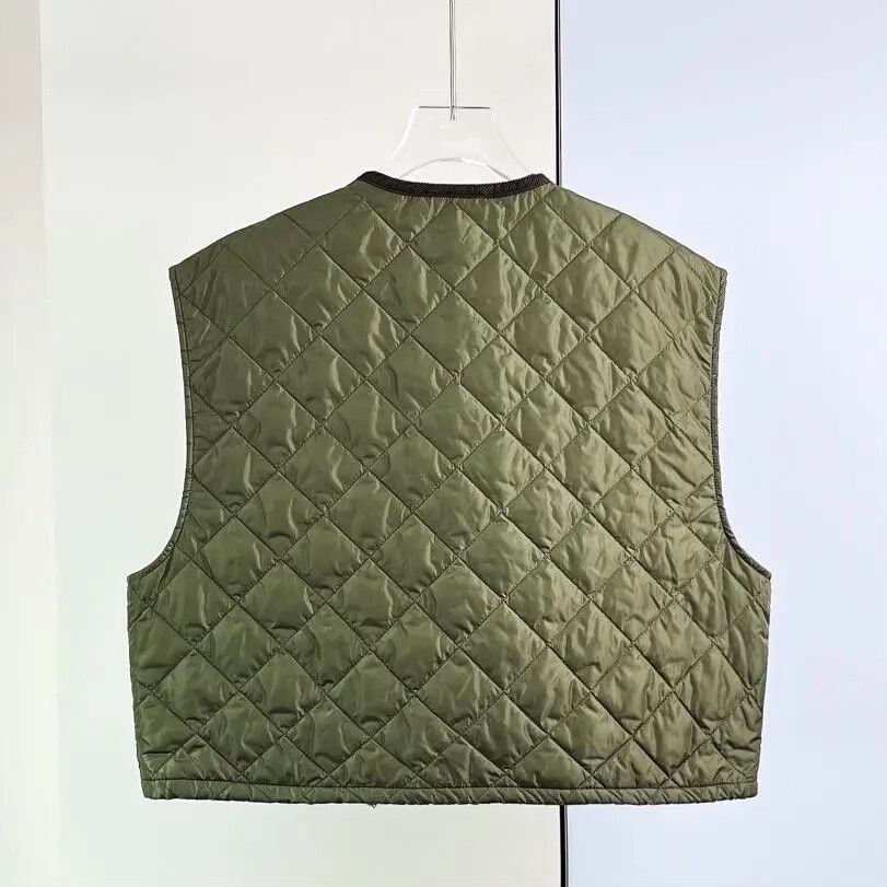 Prada Prada Military Green Padded Short Vest Size S / US 4 / IT 40 - 5 Thumbnail