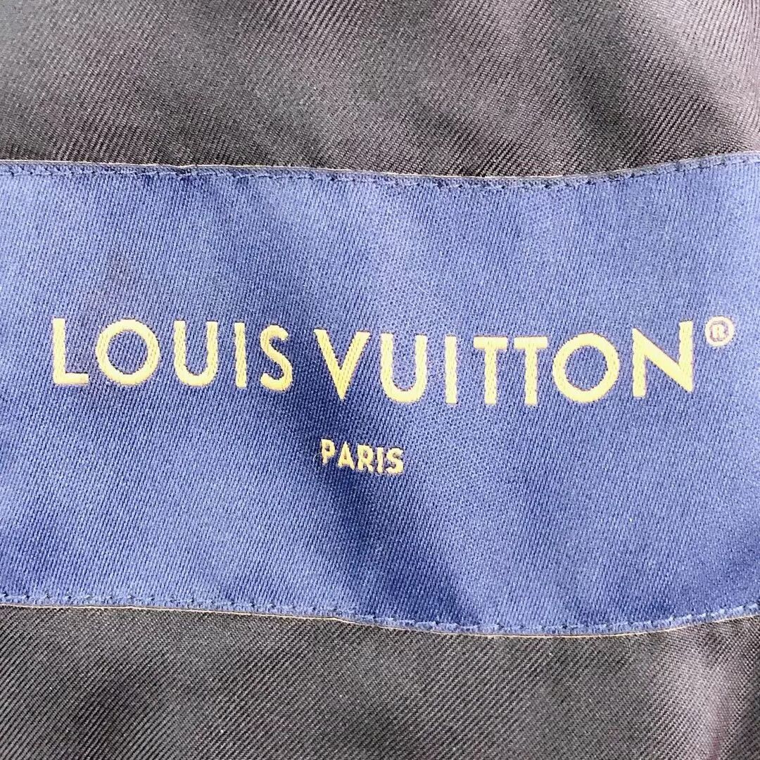 Louis Vuitton Louis Vuitton Black Embroidered Leather Jacket Size US M / EU 48-50 / 2 - 6 Thumbnail