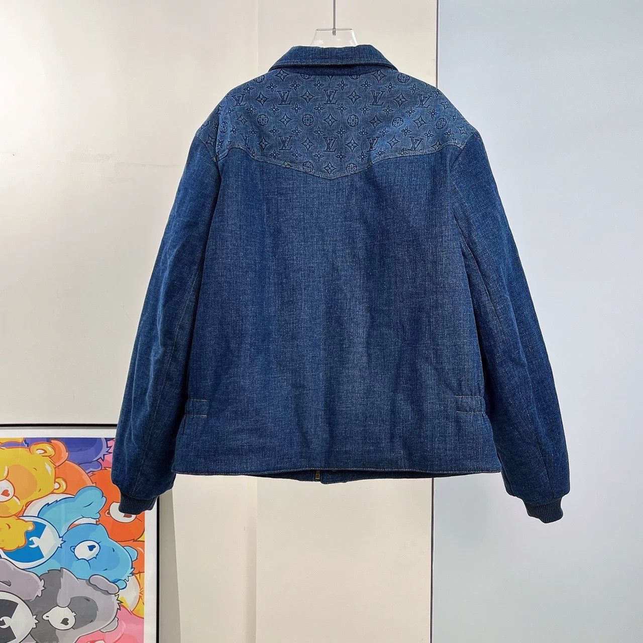 Louis Vuitton Louis Vuitton Jacquard Logo Denim Jacket Size US M / EU 48-50 / 2 - 3 Thumbnail