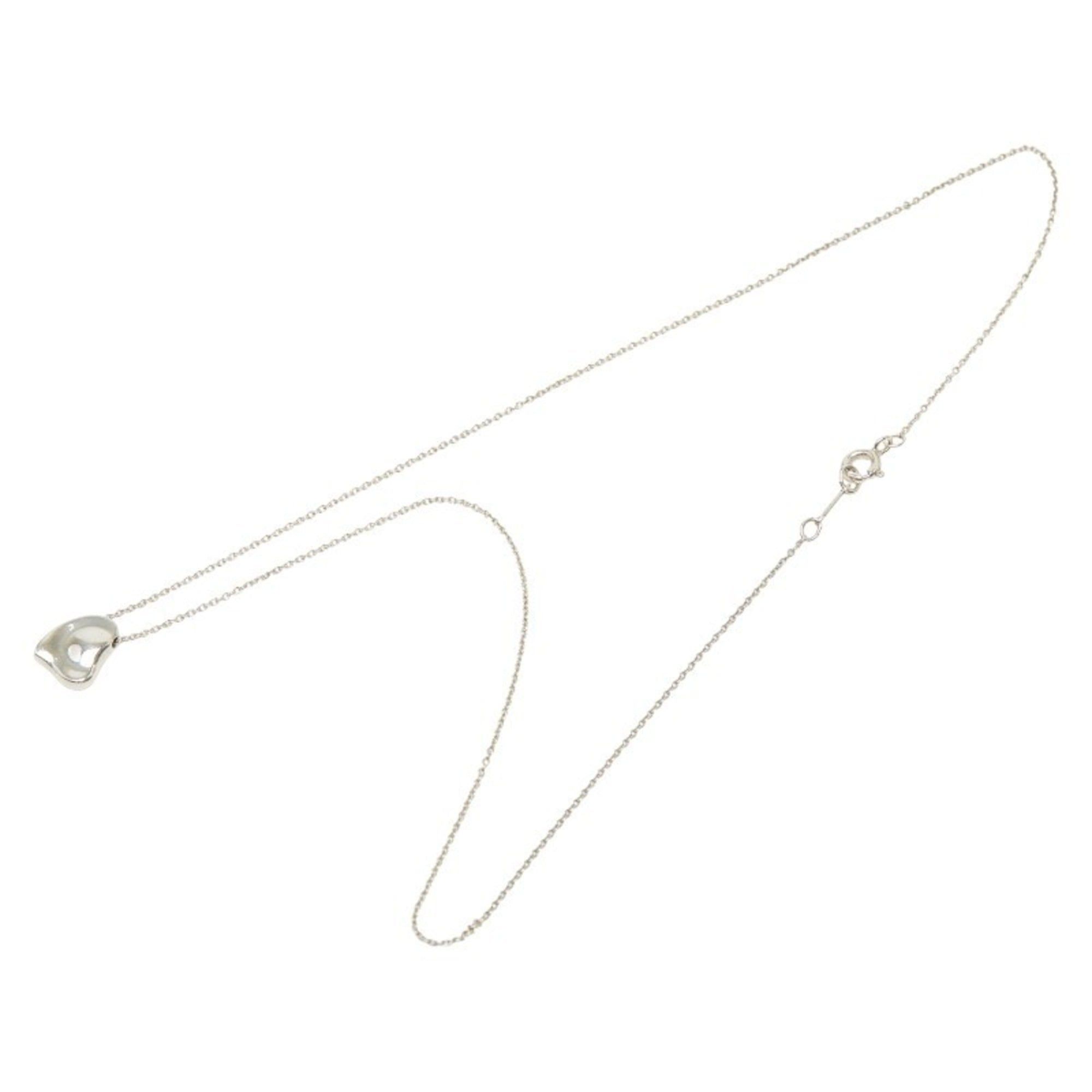 Tiffany & Co. Tiffany & Co. Elsa Peretti Full Heart Pendant Necklace in 925 Sterling Silver for Women. Size ONE SIZE - 2 Thumbnail