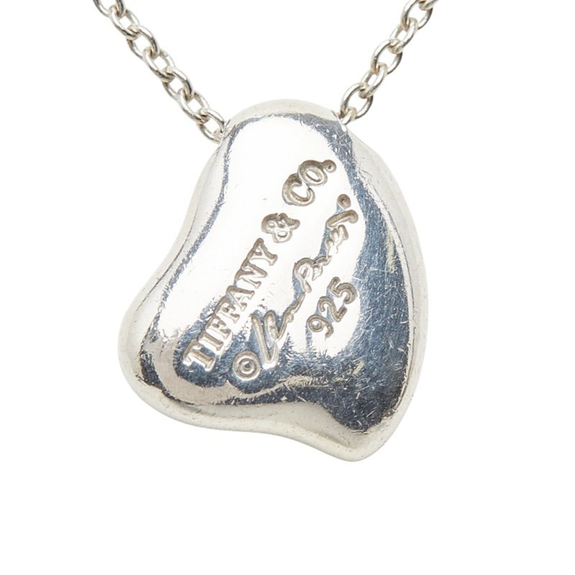Tiffany & Co. Tiffany & Co. Elsa Peretti Full Heart Pendant Necklace in 925 Sterling Silver for Women. Size ONE SIZE - 3 Thumbnail