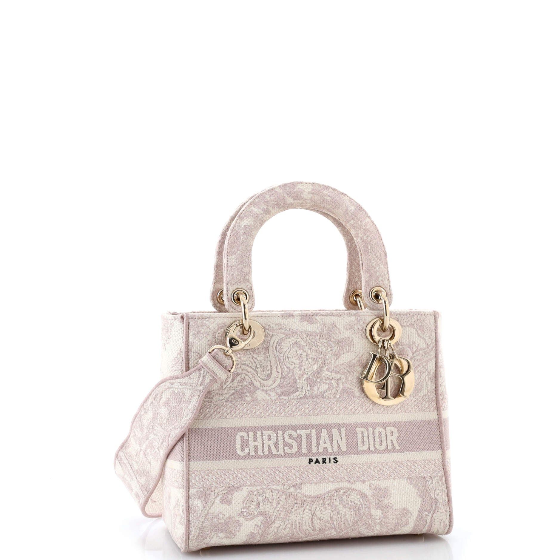Dior Toile de Jouy Lady D-Lite Bag Size ONE SIZE - 2 Thumbnail