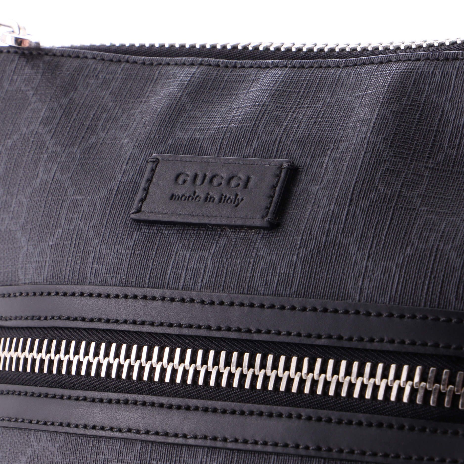 Gucci Web Strap Front Zip Messenger Bag Size ONE SIZE - 8 Thumbnail