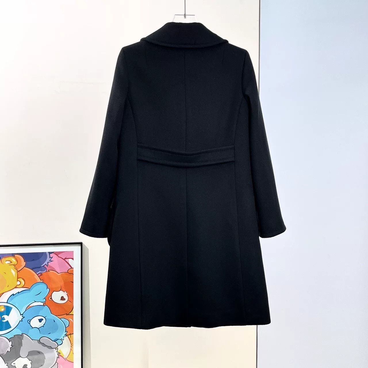 Gucci Gucci Black Gold Button Wool Coat Size S / US 4 / IT 40 - 3 Thumbnail