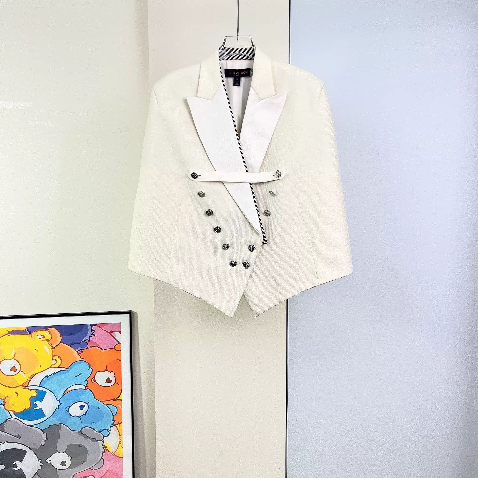 Louis Vuitton Louis Vuitton Double-Breasted Cape Size S / US 4 / IT 40 - 4 Thumbnail