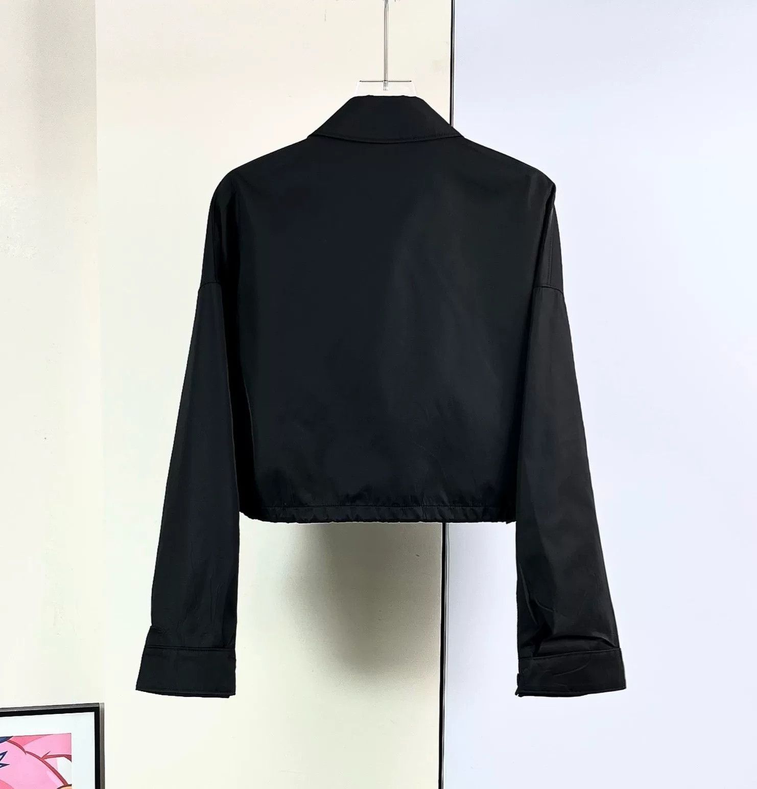 Prada Prada Women's Black Recycled Nylon Short Jacket Size S / US 4 / IT 40 - 3 Thumbnail
