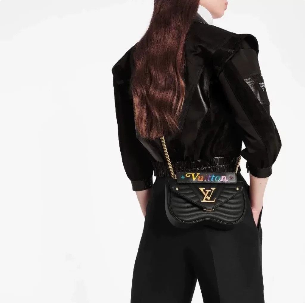 Louis Vuitton Louis Vuitton Black Patchwork Short Coat Size S / US 4 / IT 40 - 2 Thumbnail