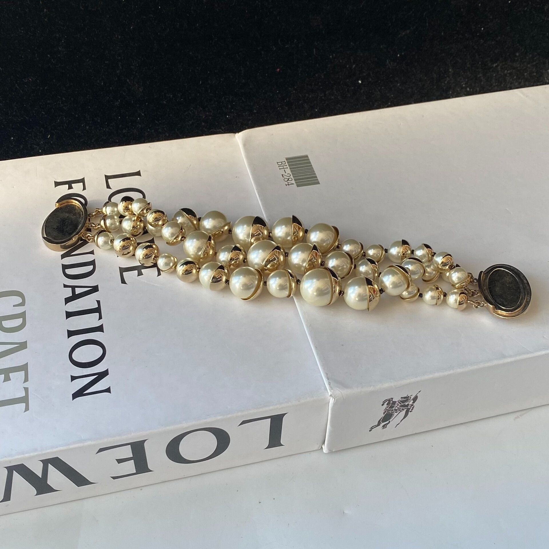 Dior Dior Vintage French Multi-Layer Pearl Bracelet Size ONE SIZE - 3 Thumbnail