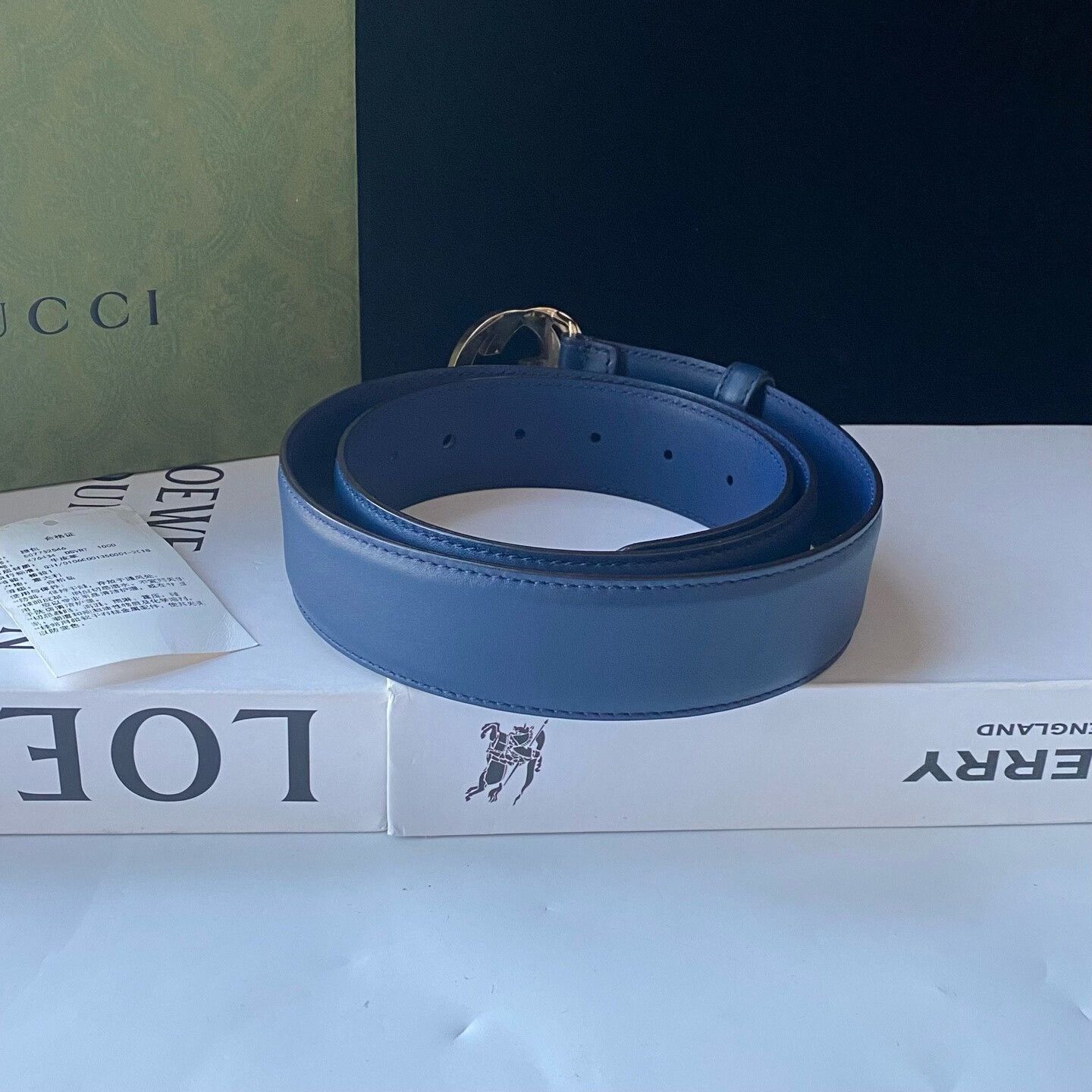 Gucci Gucci Leather Belt Size ONE SIZE - 2 Thumbnail