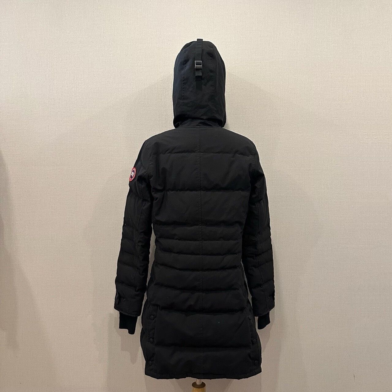 Canada Goose Canada Goose Black Long Hooded Down Jacket Size US M / EU 48-50 / 2 - 2 Thumbnail
