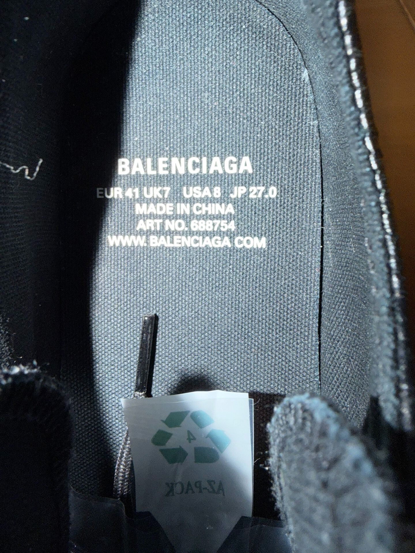 Balenciaga Balenciaga Paris Leather Sneakers Size US 8 / EU 41 - 5 Thumbnail