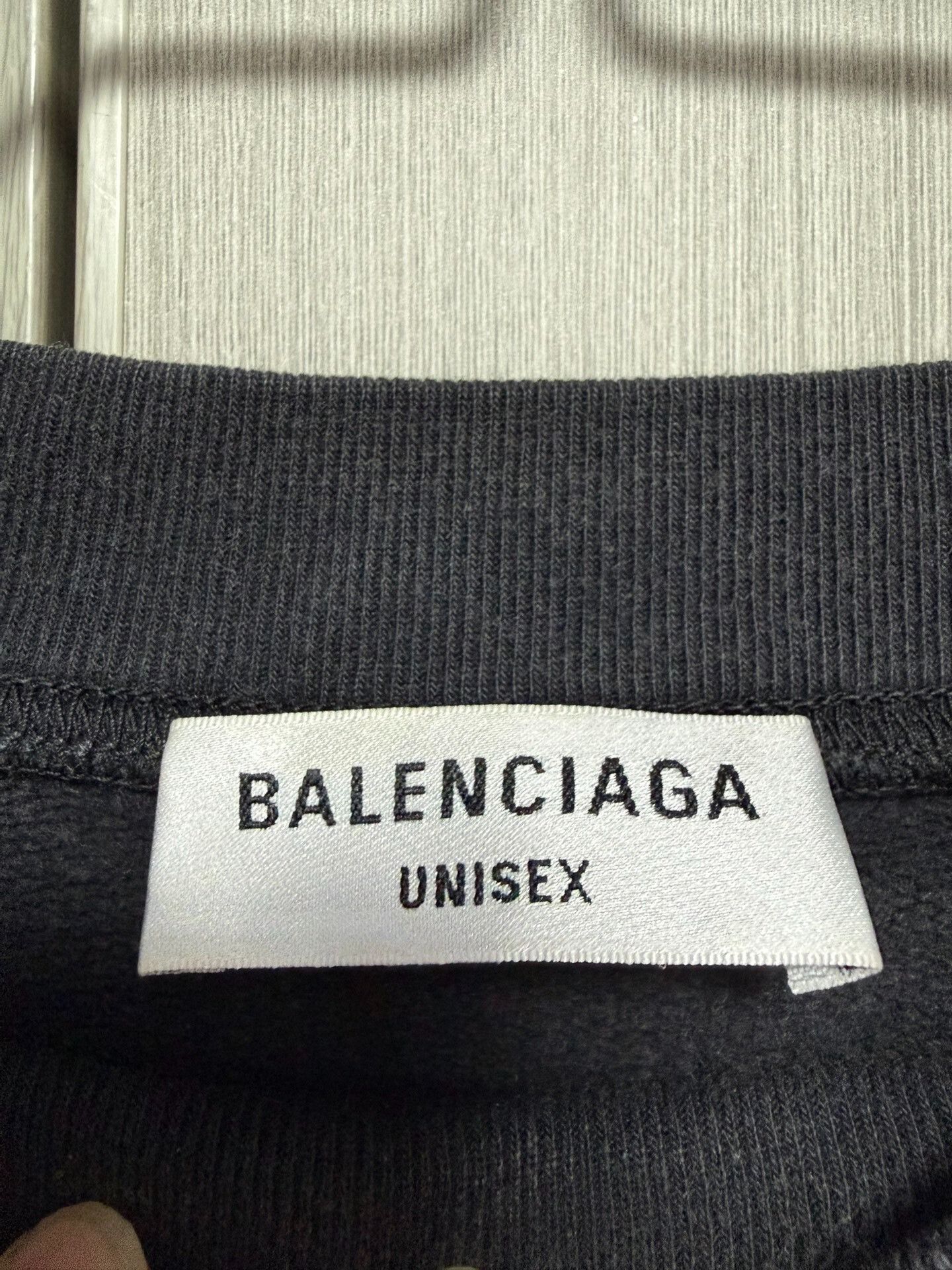 Balenciaga Balenciaga 22FW Strikethrough Crewneck Sweatshirt Size US S / EU 44-46 / 1 - 3 Thumbnail