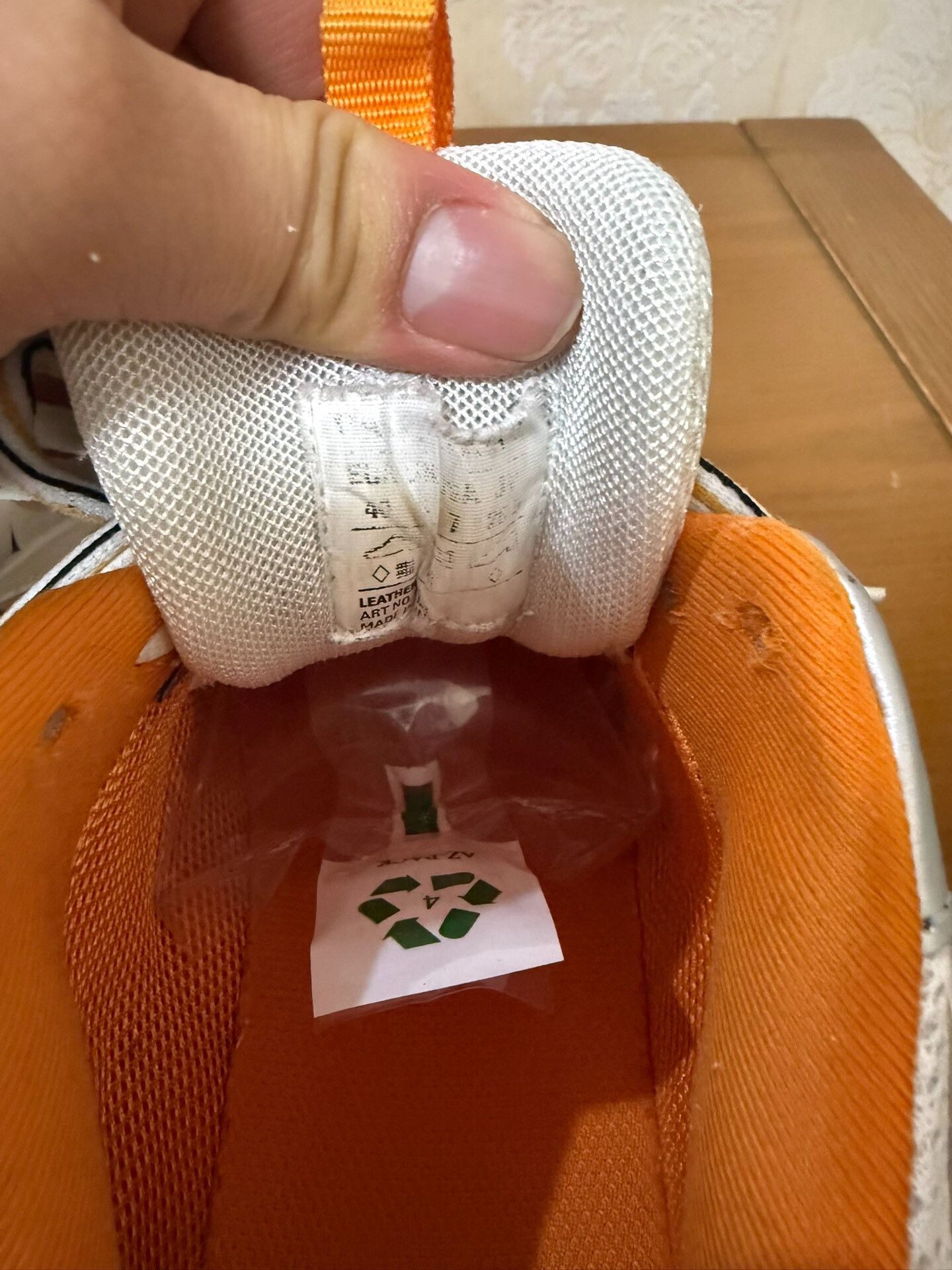 Balenciaga Balenciaga Track White Orange Size 40 Size US 7 / EU 40 - 6 Thumbnail