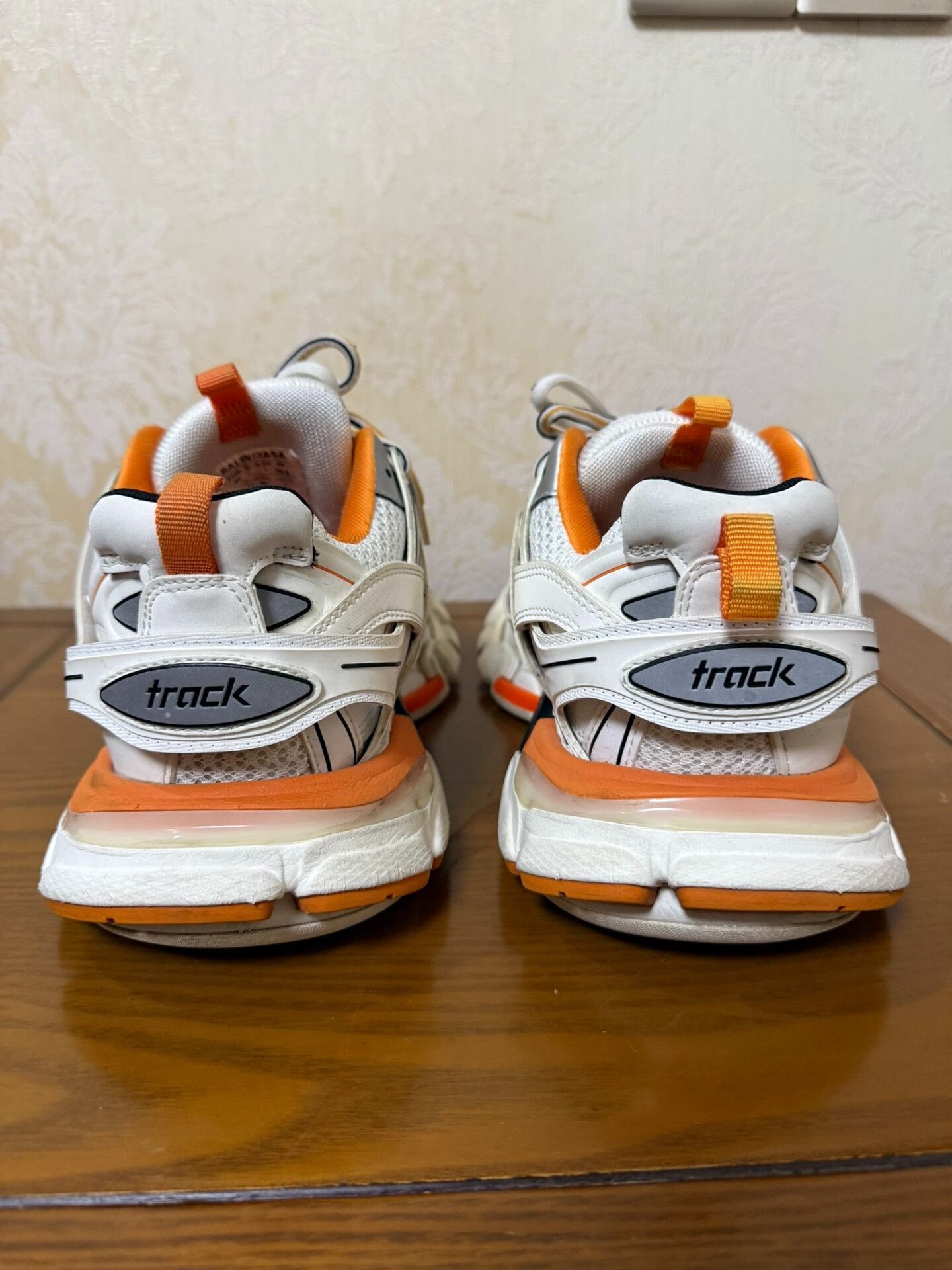 Balenciaga Balenciaga Track White Orange Size 40 Size US 7 / EU 40 - 3 Thumbnail