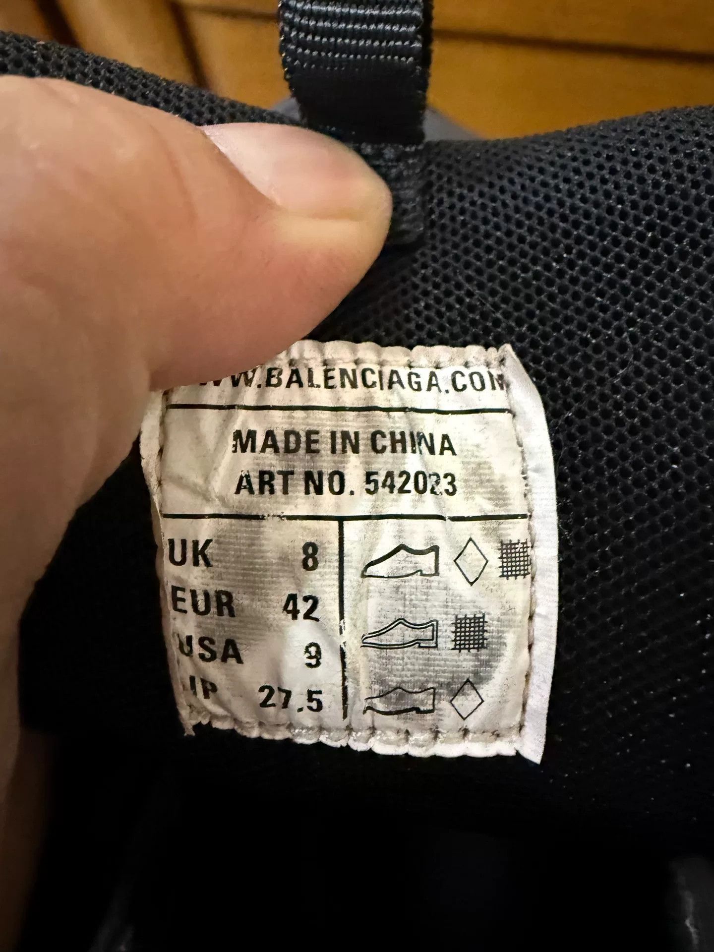 Balenciaga Balenciaga Track Black Size 42 Size US 9 / EU 42 - 7 Thumbnail