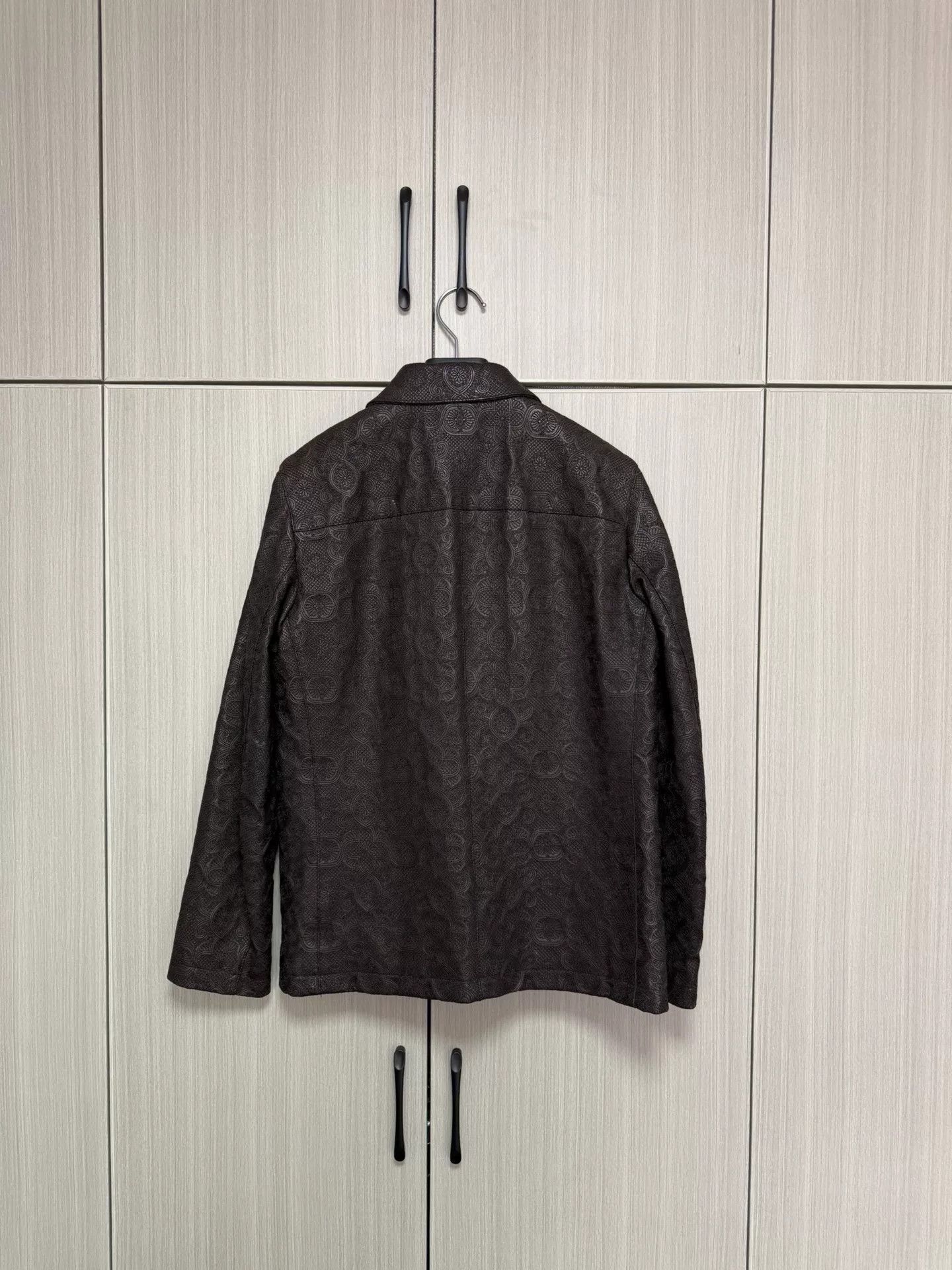 Prada Prada Runway Embroidered Leather Jacket 46 Size US S / EU 44-46 / 1 - 2 Thumbnail