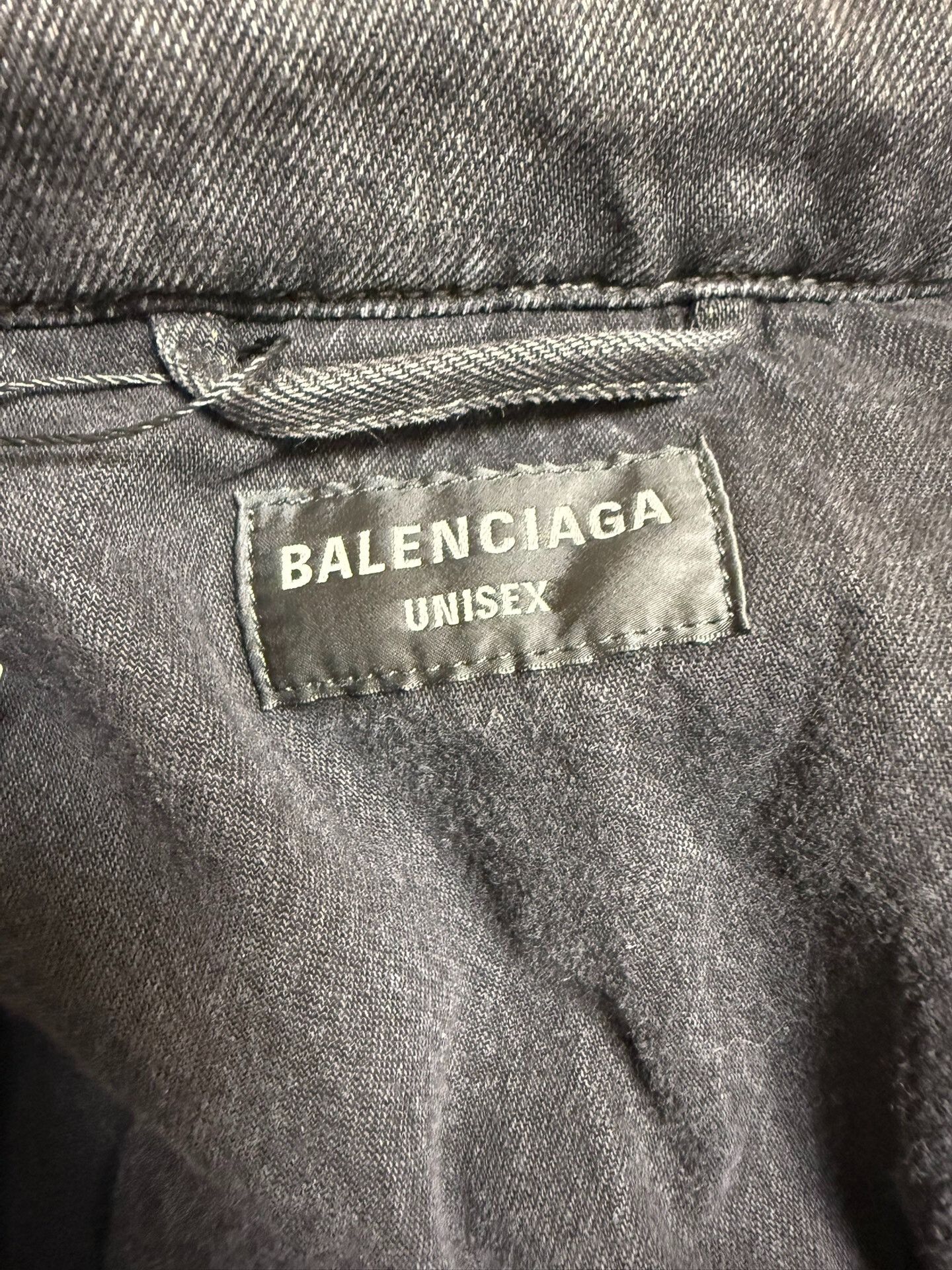 Balenciaga Balenciaga Denim Cotton Jacket Size US S / EU 44-46 / 1 - 7 Thumbnail
