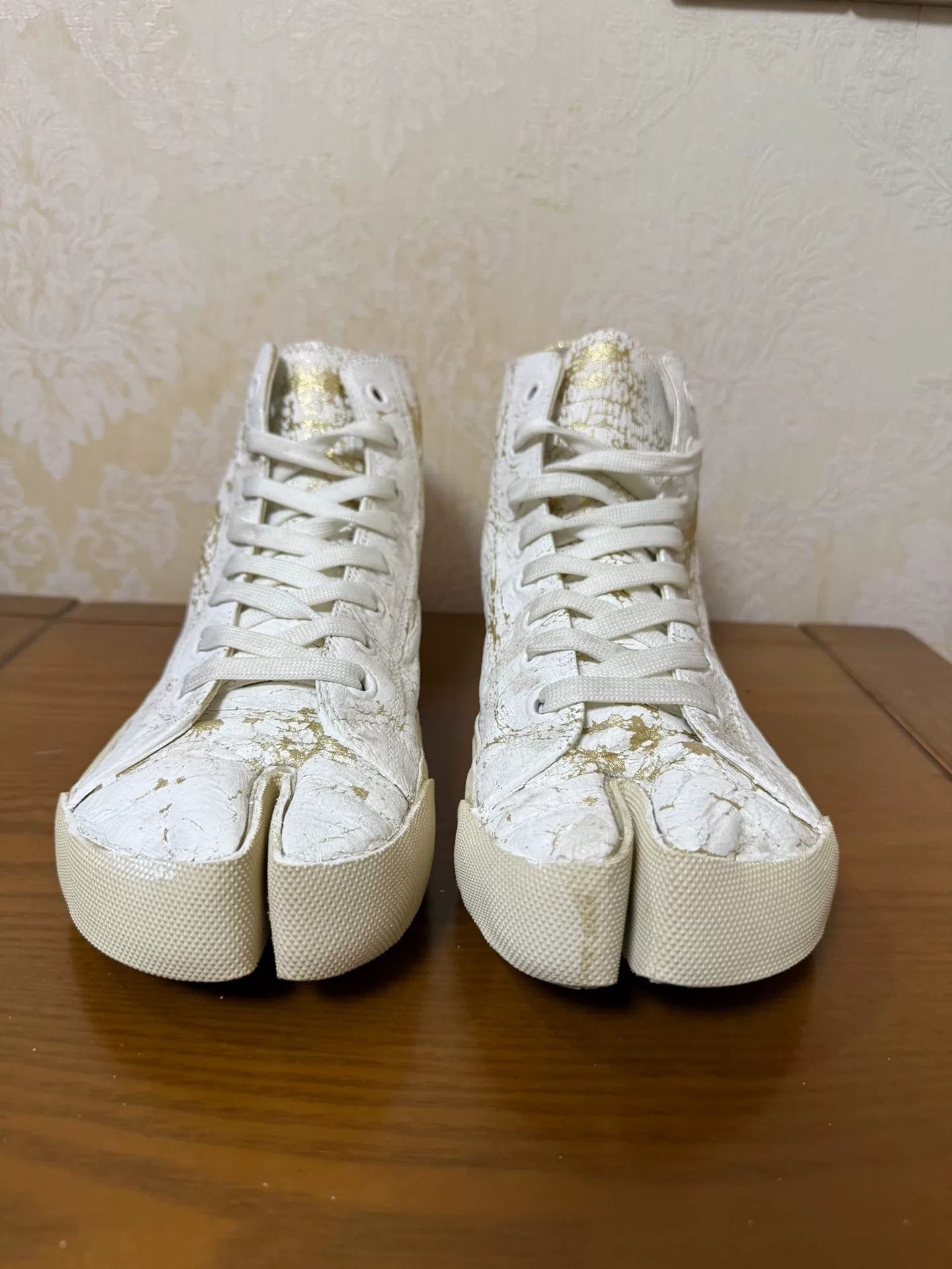 Maison Margiela Maison Margiela Canvas Tabi Split-Toe Shoes Size US 9 / EU 42 - 2 Thumbnail