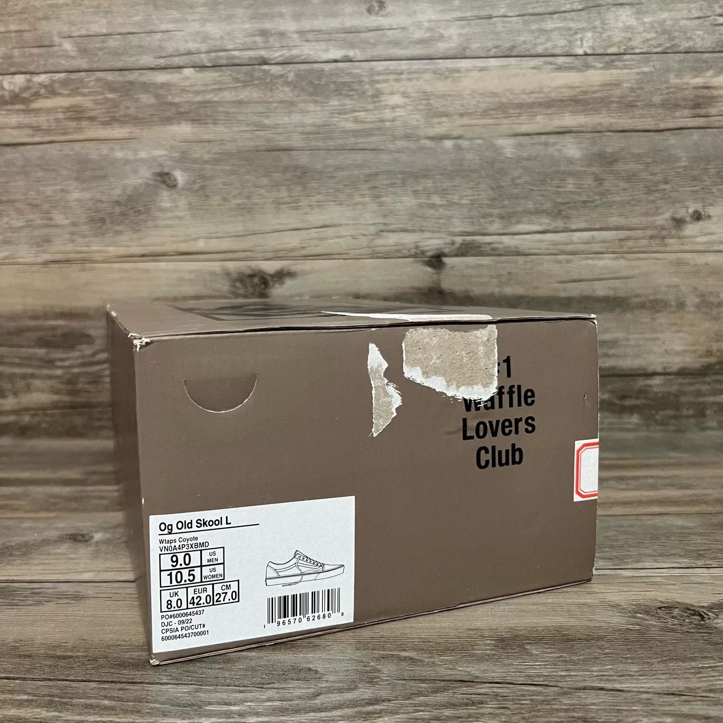 Vans WTAPS x Vans Old Skool OG LX Size US 9 / EU 42 - 8 Thumbnail