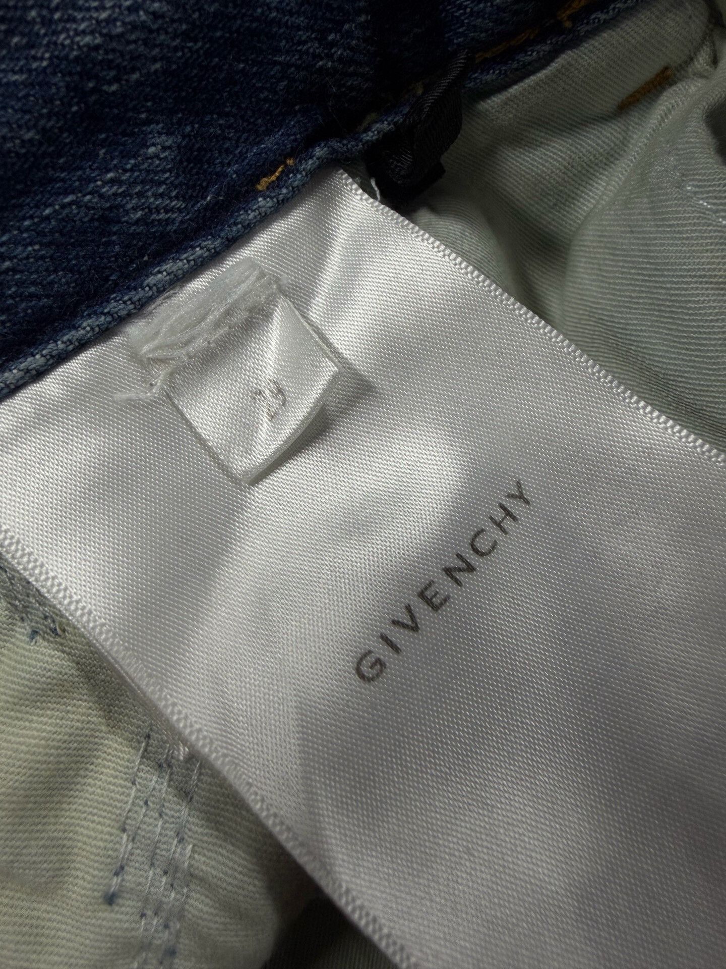 Givenchy Givenchy OG Boro Distressed Patchwork Jeans Size US 29 - 5 Thumbnail