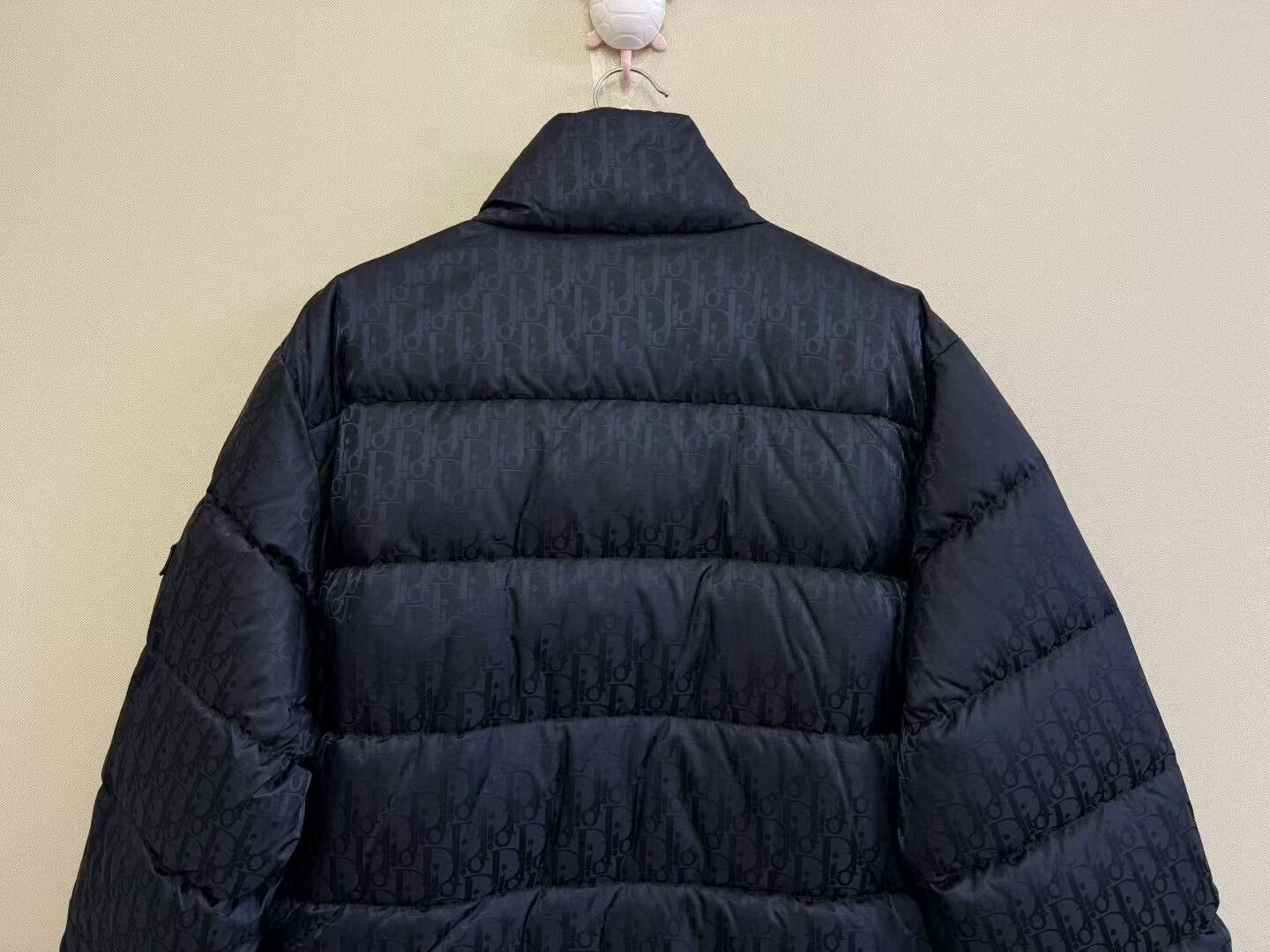 Dior DIOR Black Monogram Full Logo Down Jacket Size US L / EU 52-54 / 3 - 5 Thumbnail
