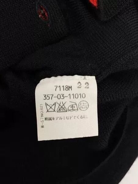 Vivienne Westwood Vivienne Westwood Red Label Black Wool Cardigan Size M / US 6-8 / IT 42-44 - 5 Thumbnail