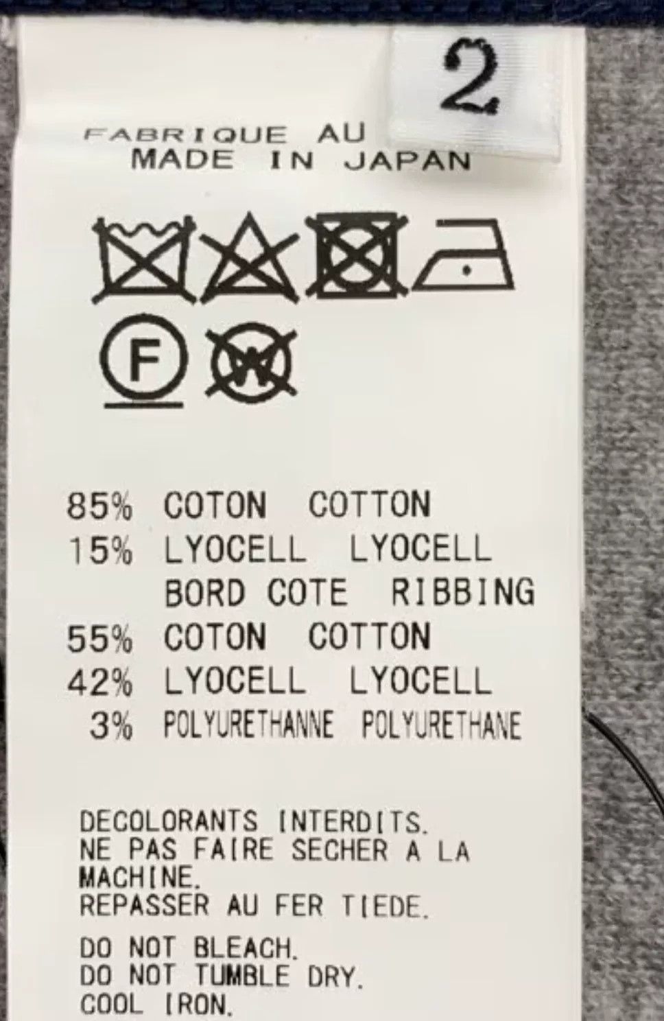 Yohji Yamamoto Y's Yohji Yamamoto Gray Cotton Shawl Size US M / EU 48-50 / 2 - 5 Thumbnail