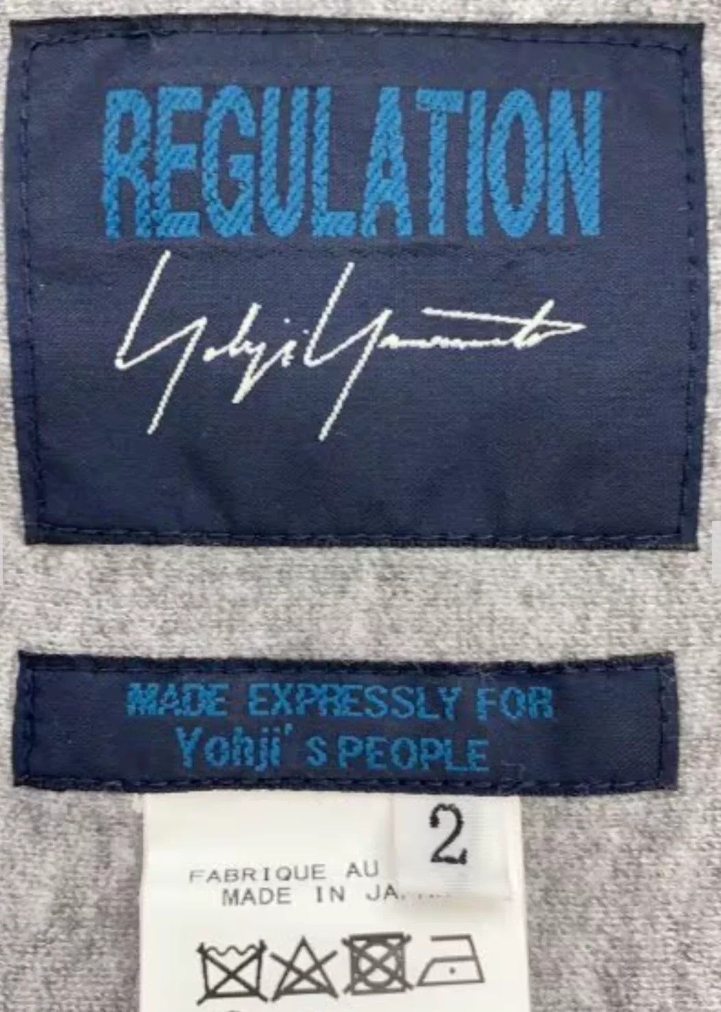 Yohji Yamamoto Y's Yohji Yamamoto Gray Cotton Shawl Size US M / EU 48-50 / 2 - 4 Thumbnail