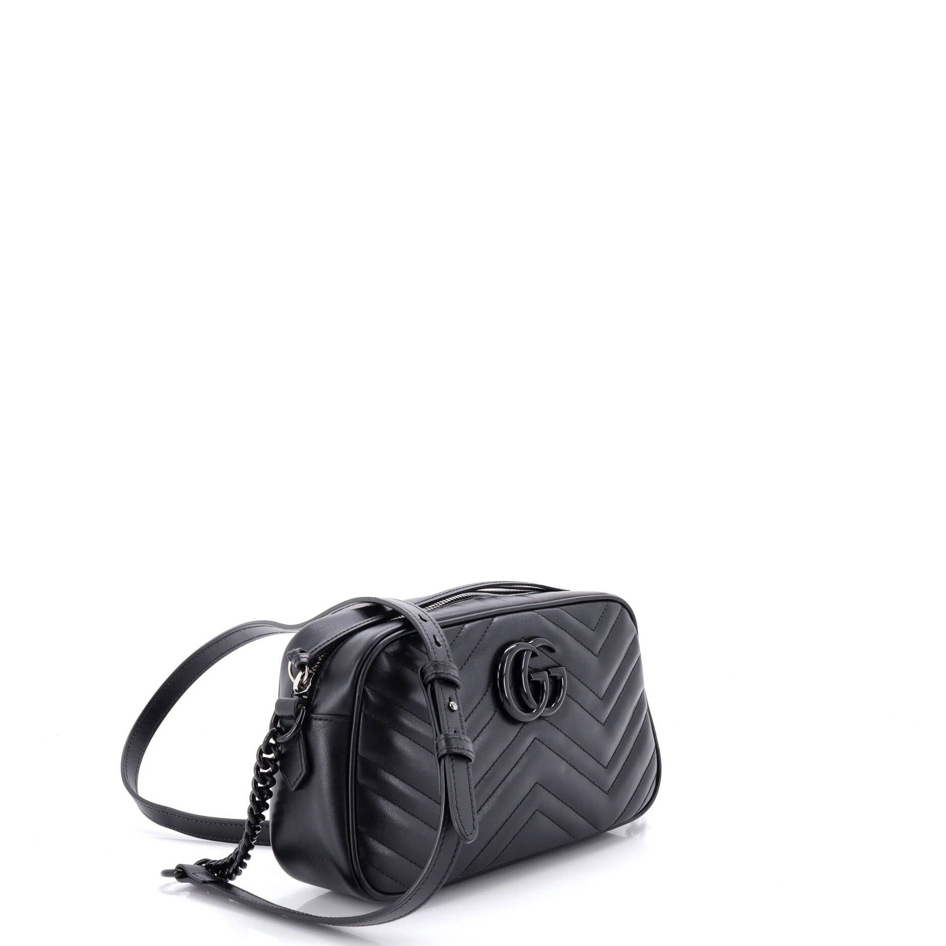 Gucci GG Marmont Monochrome Shoulder Bag Size ONE SIZE - 2 Thumbnail