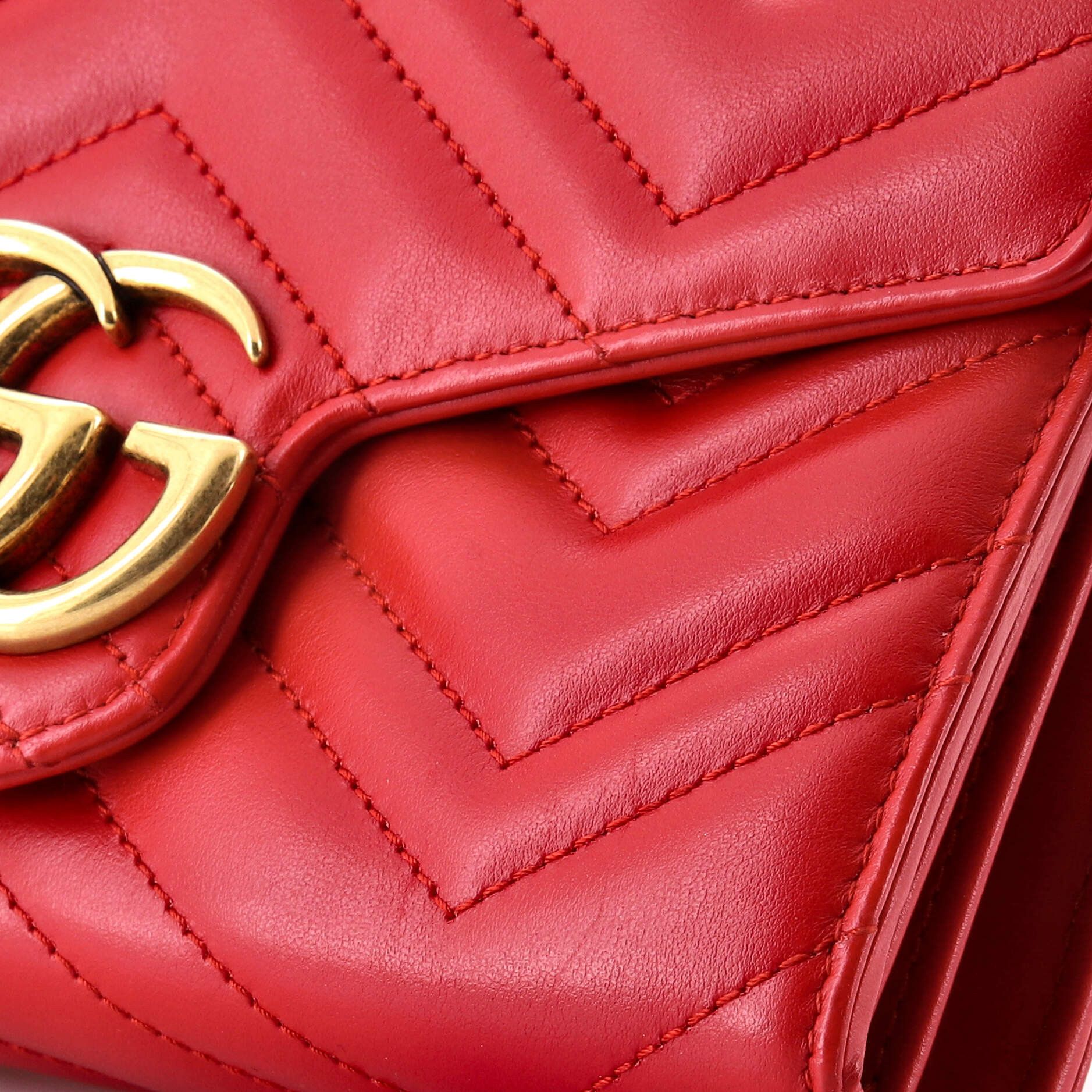 Gucci GG Marmont Chain Wallet Size ONE SIZE - 6 Thumbnail