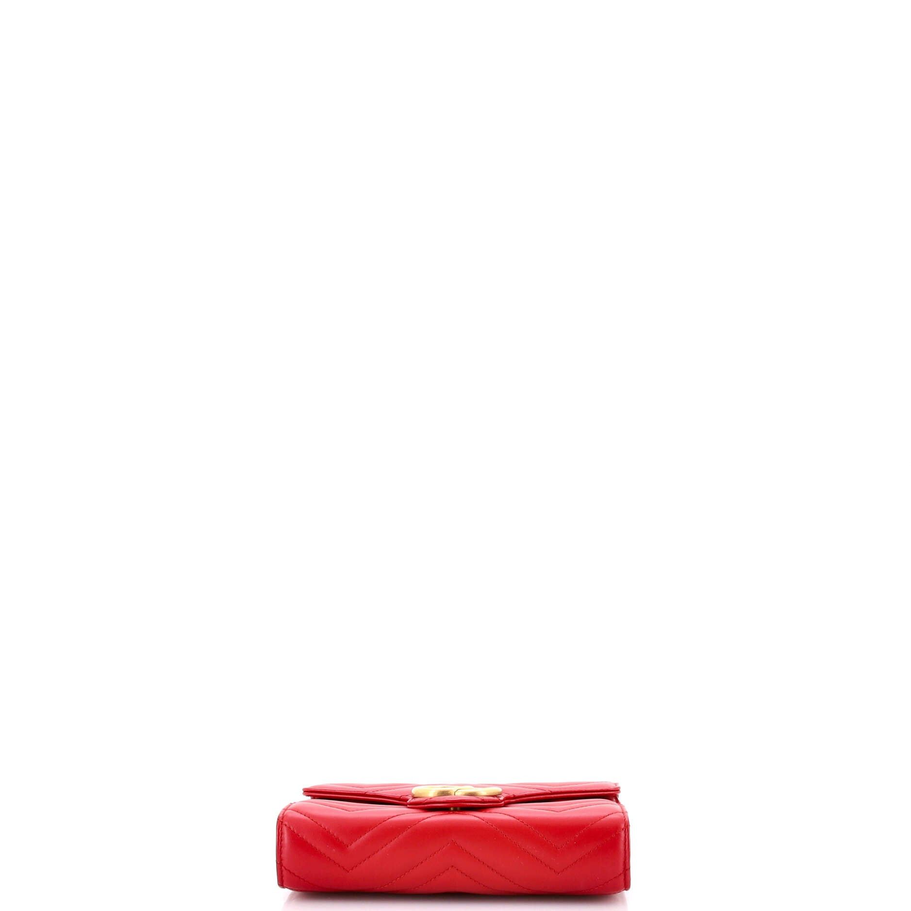 Gucci GG Marmont Chain Wallet Size ONE SIZE - 4 Thumbnail