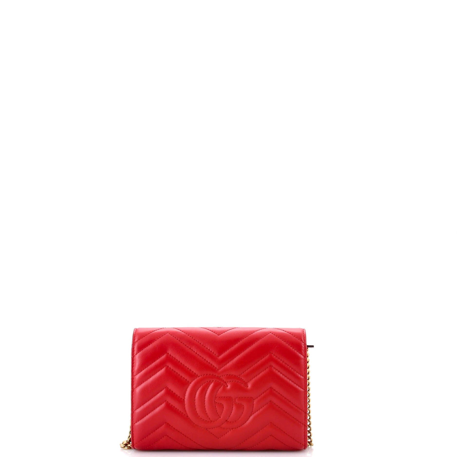 Gucci GG Marmont Chain Wallet Size ONE SIZE - 3 Thumbnail