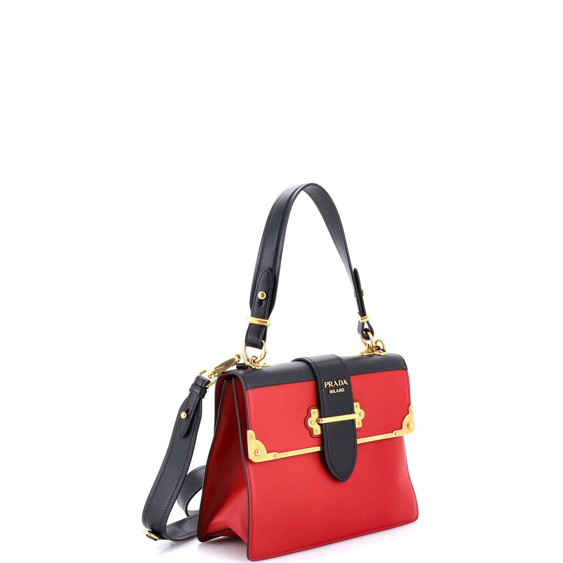 Prada Cahier Convertible Shoulder Bag Size ONE SIZE - 2 Thumbnail