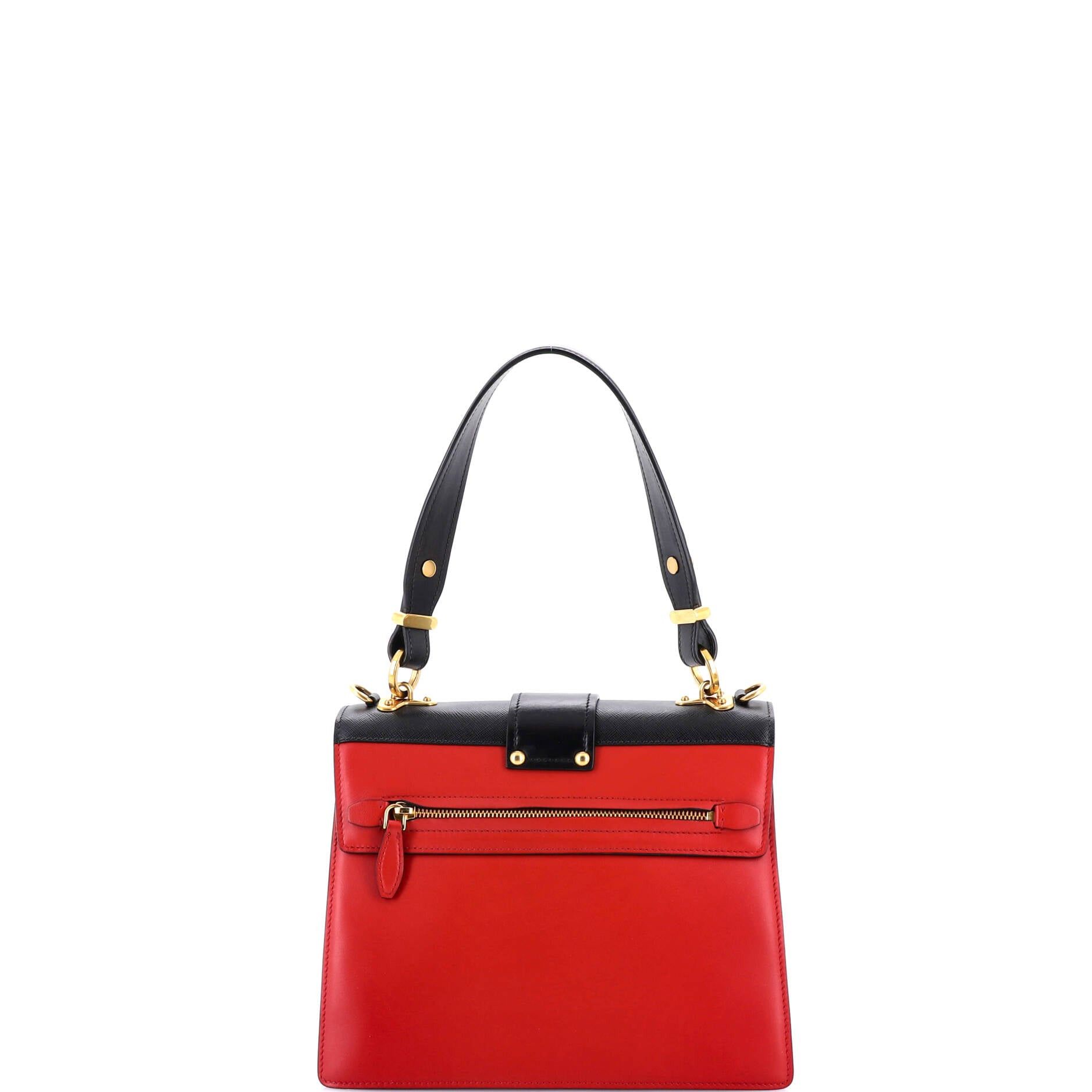 Prada Cahier Convertible Shoulder Bag Size ONE SIZE - 3 Thumbnail