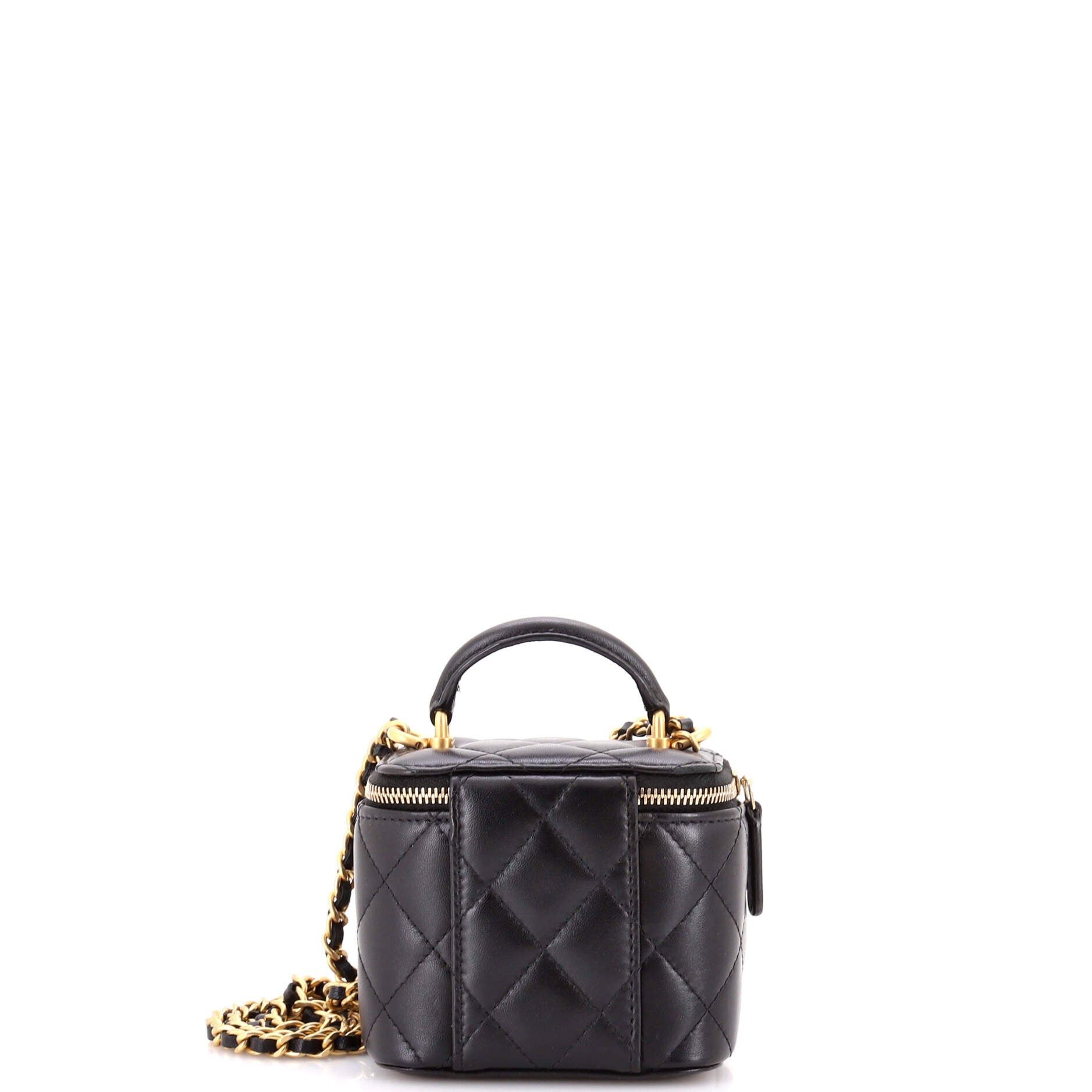 Chanel Classic Top Handle Vanity Case with Chain Size ONE SIZE - 3 Thumbnail