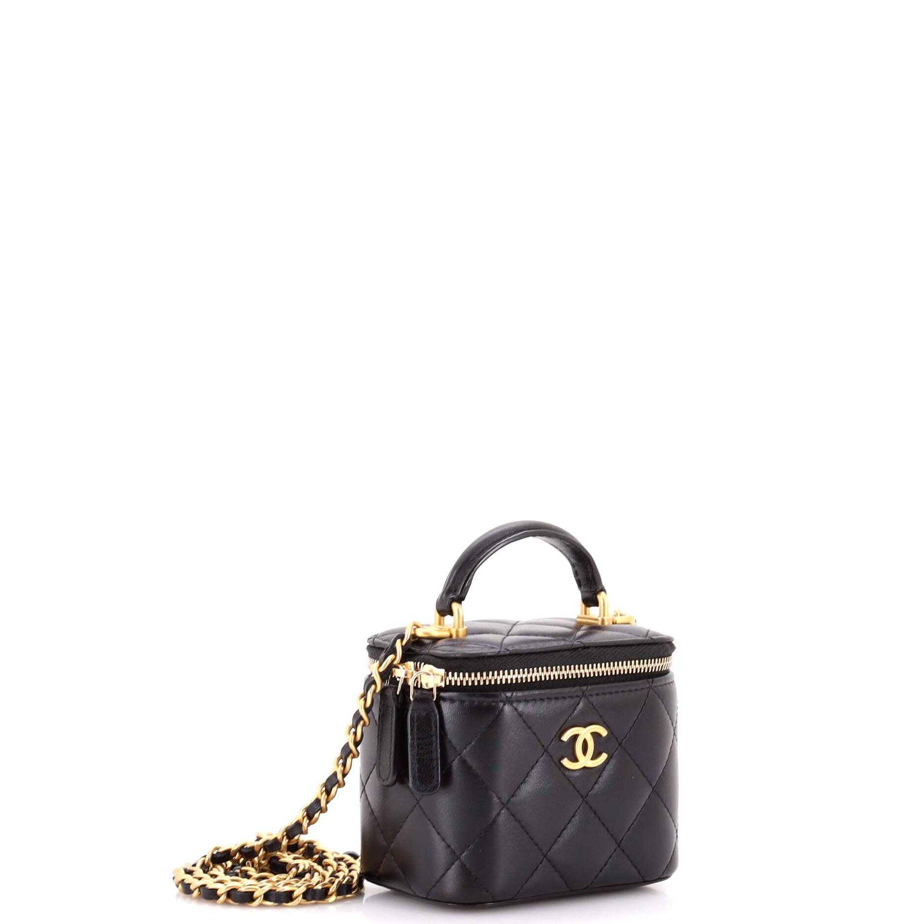 Chanel Classic Top Handle Vanity Case with Chain Size ONE SIZE - 2 Thumbnail